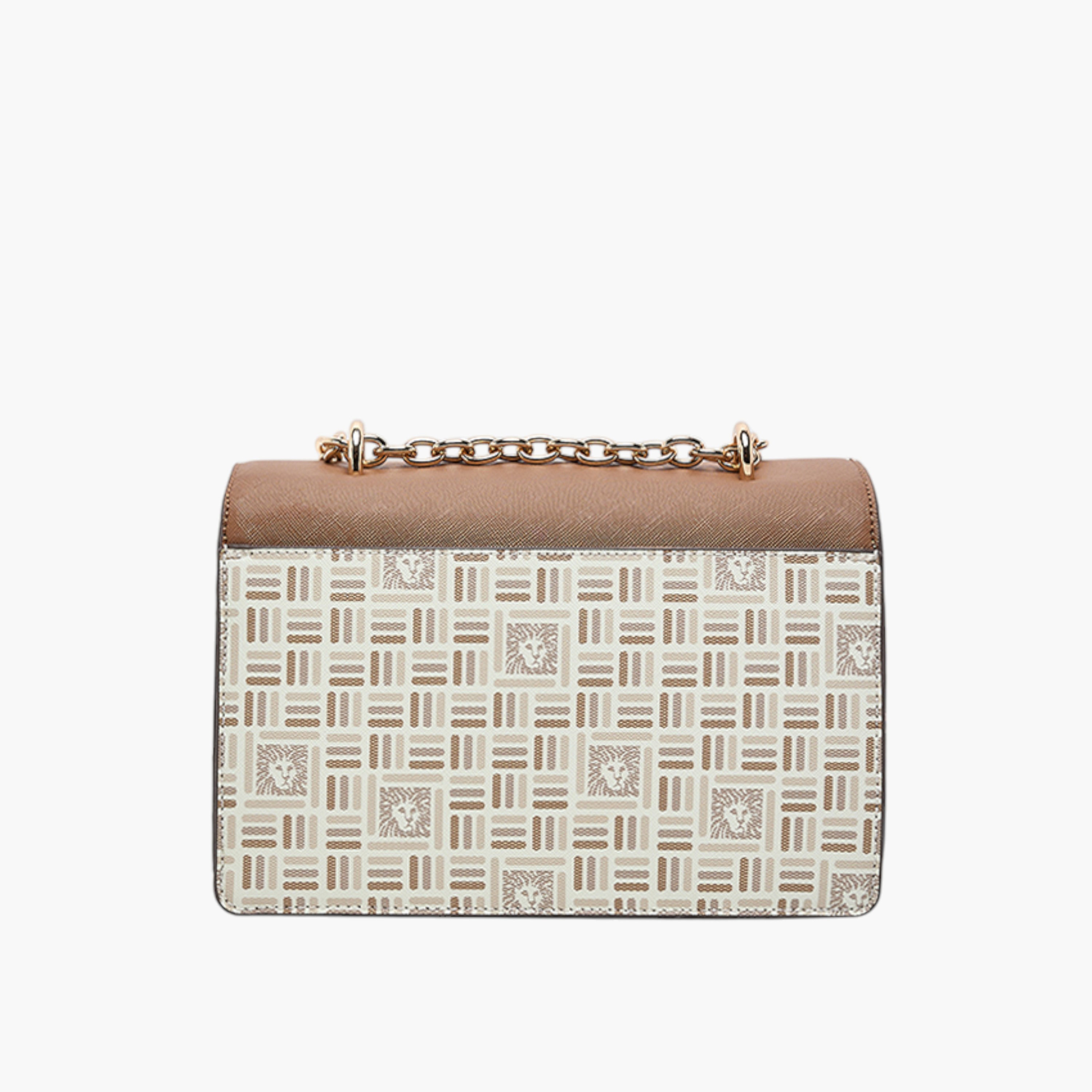 شنطة كروس بودي بطبعات مع إغلاق مغناطيسي وحزام سلسلة من آن كلاين-women-bagsandwallets-handbags-image-3