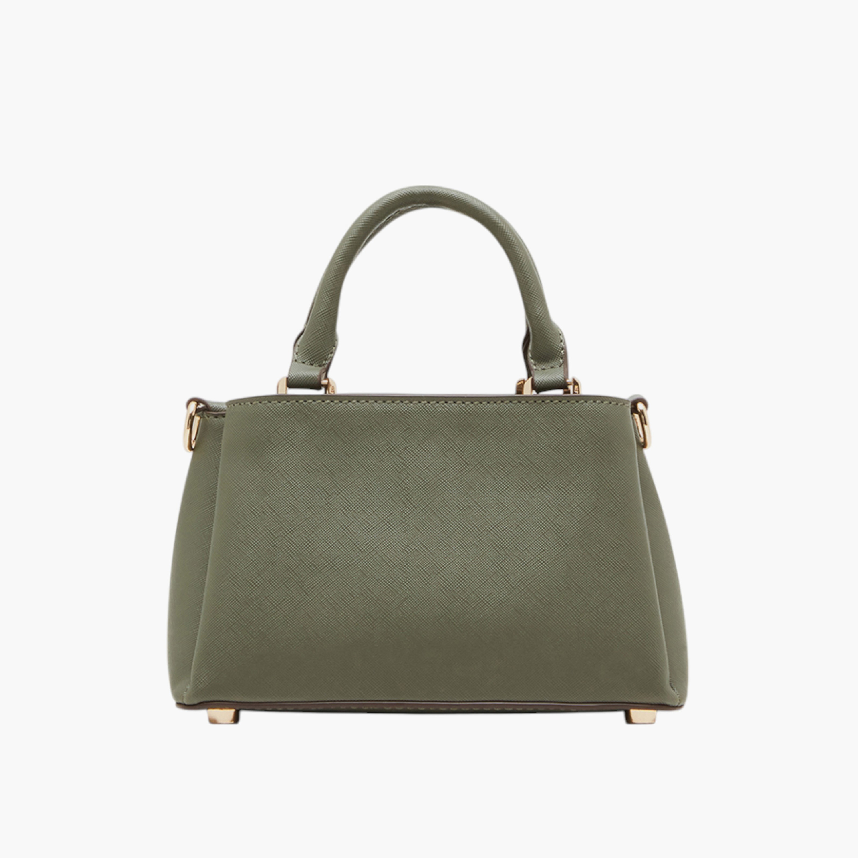 Anne Klein Textured Tote Bag with Button Closure and Double Handle-women-bagsandwallets-handbags-image-3