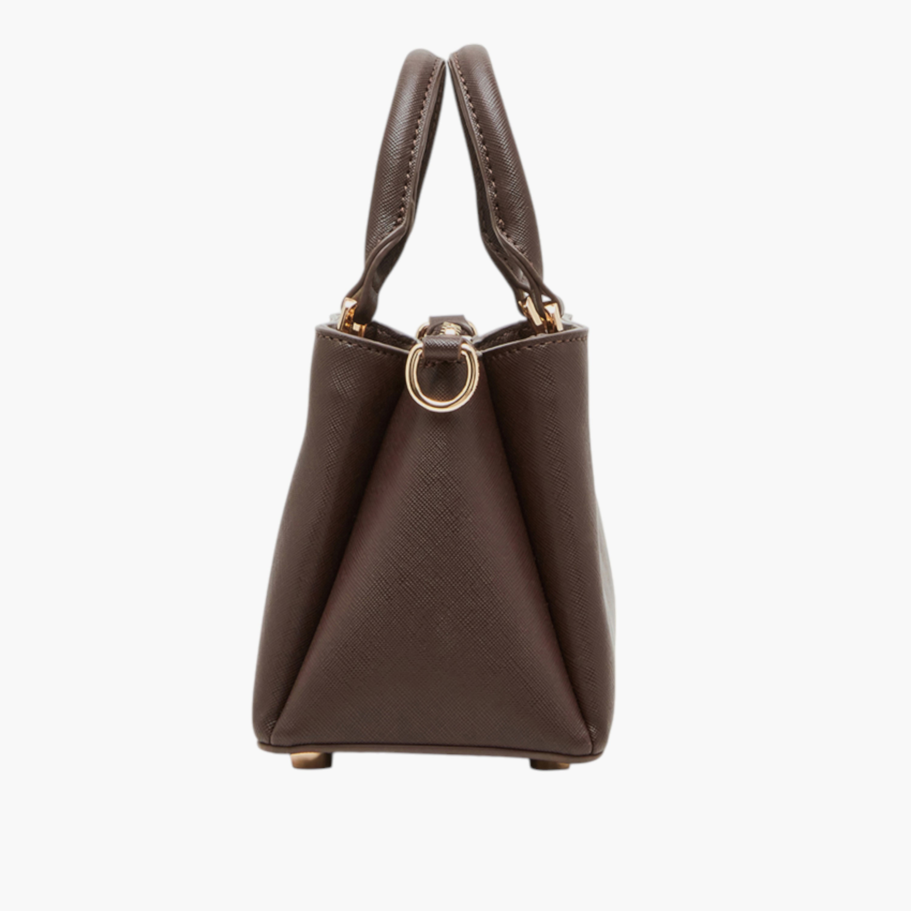 شنطة توتي بارزة الملمس بمقابض مزدوجة وسحاب إغلاق من آن كلاين-women-bagsandwallets-handbags-image-3