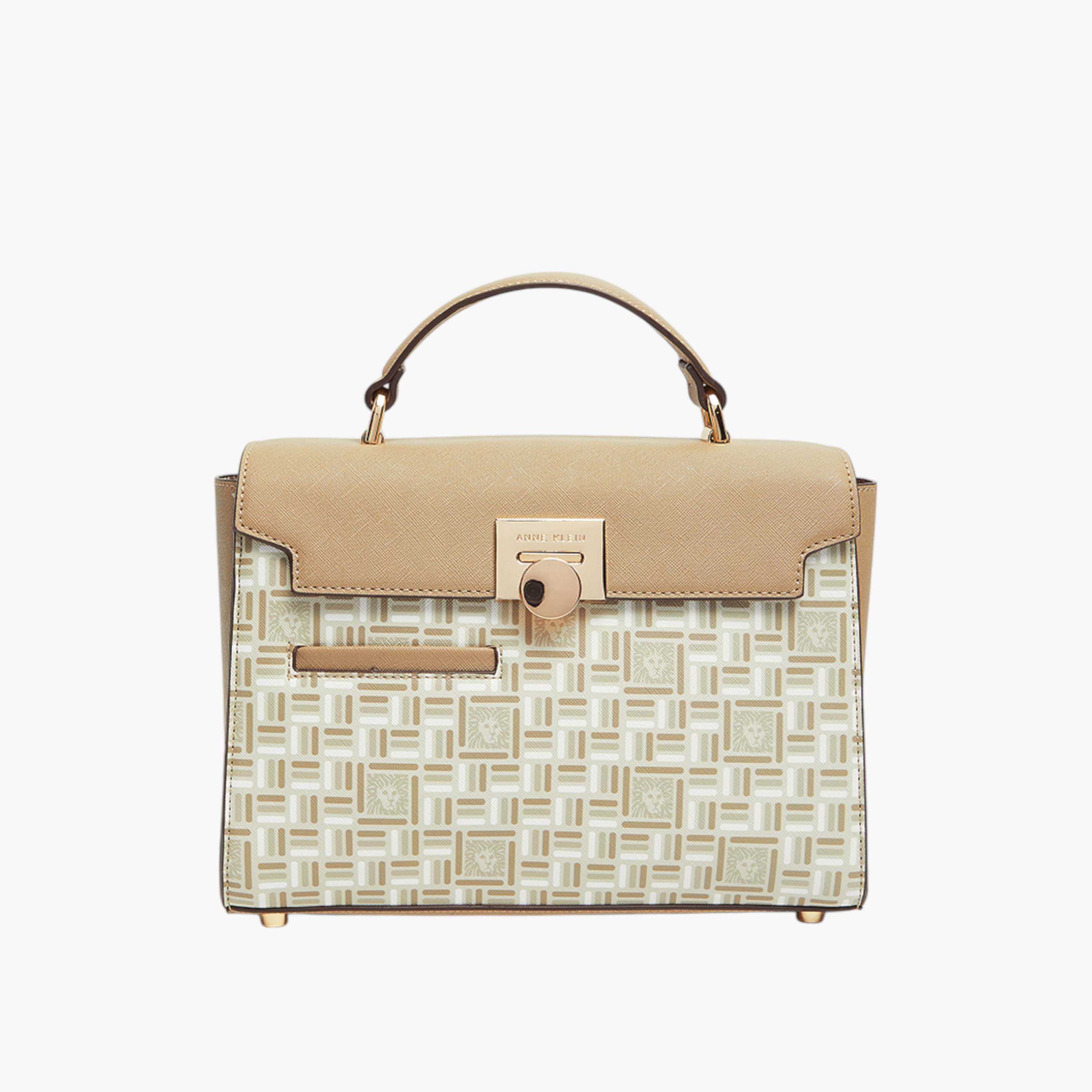 Anne Klein Textured Crossbody Bag with Flap Closure and Adjustable Strap-women-bagsandwallets-handbags-image-2