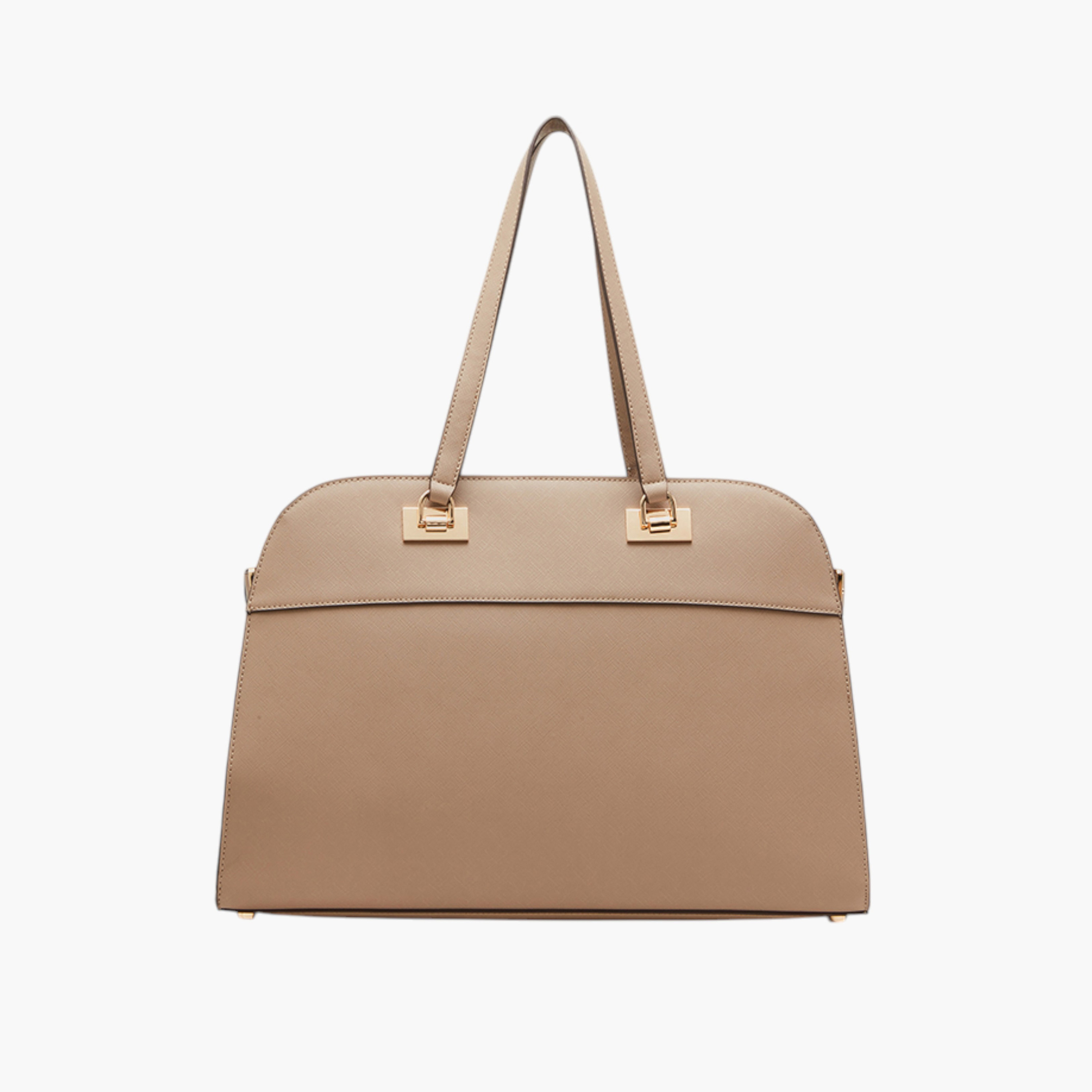 Anne Klein Textured Tote Bag with Flap Closure-women-bagsandwallets-handbags-image-4