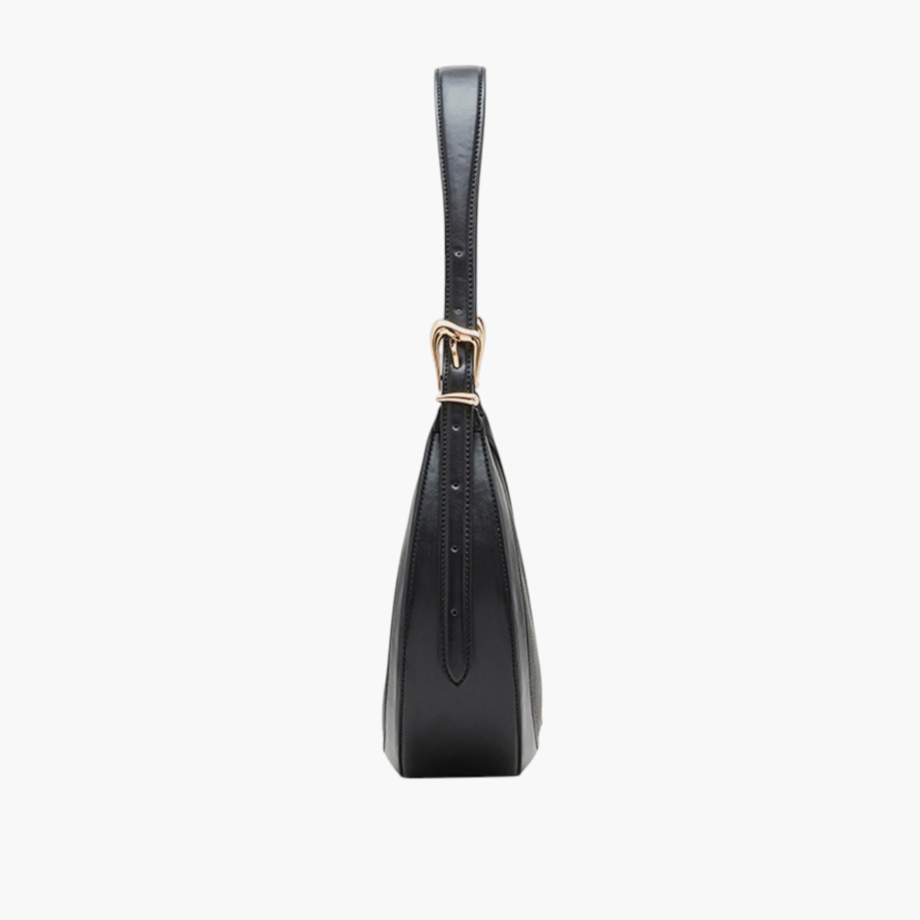 شنطة كتف سادة بسحاب إغلاق وحزام قابل للتعديل من آن كلاين-women-bagsandwallets-handbags-image-2