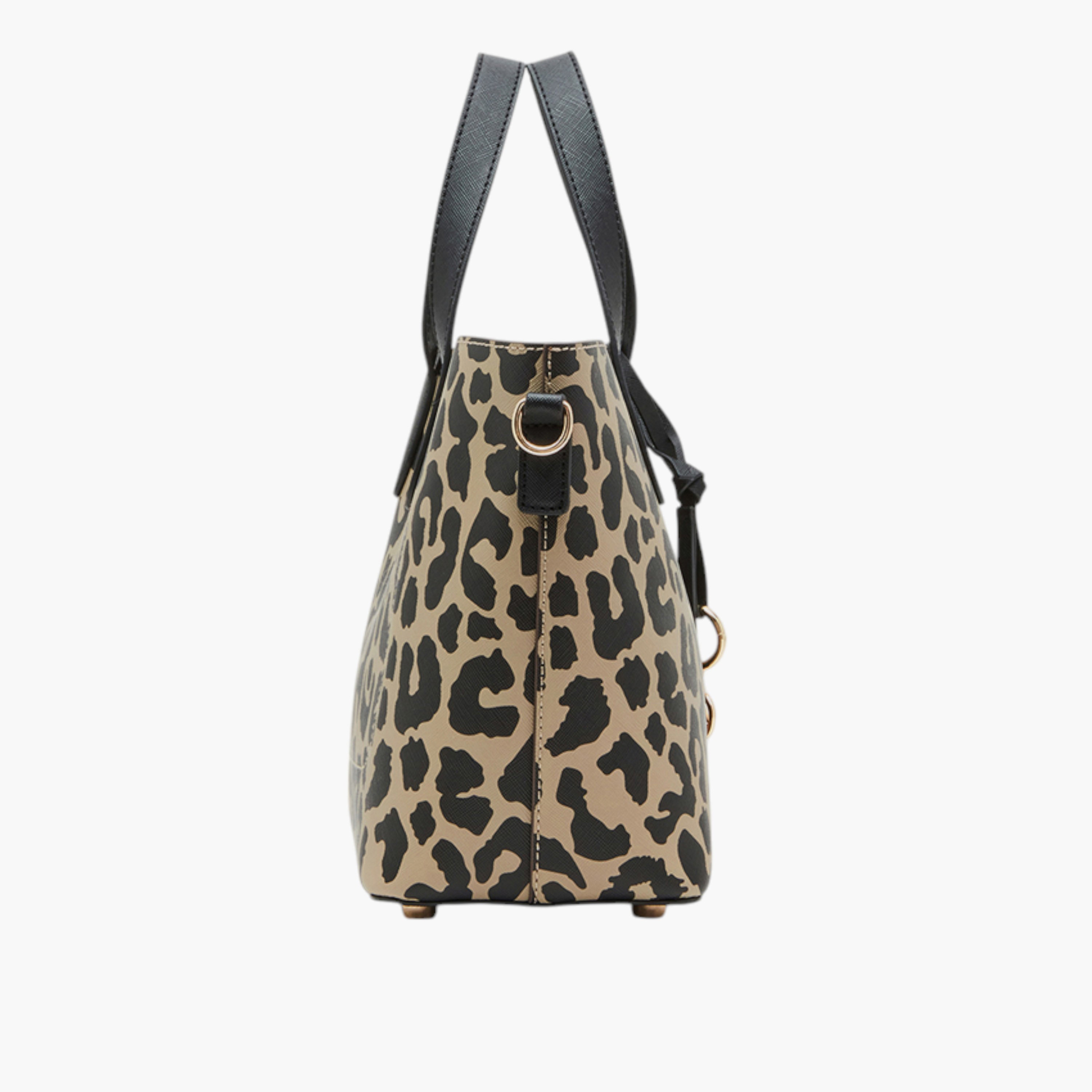 Anne Klein Animal Print Tote Bag with Button Closure-women-bagsandwallets-handbags-image-2