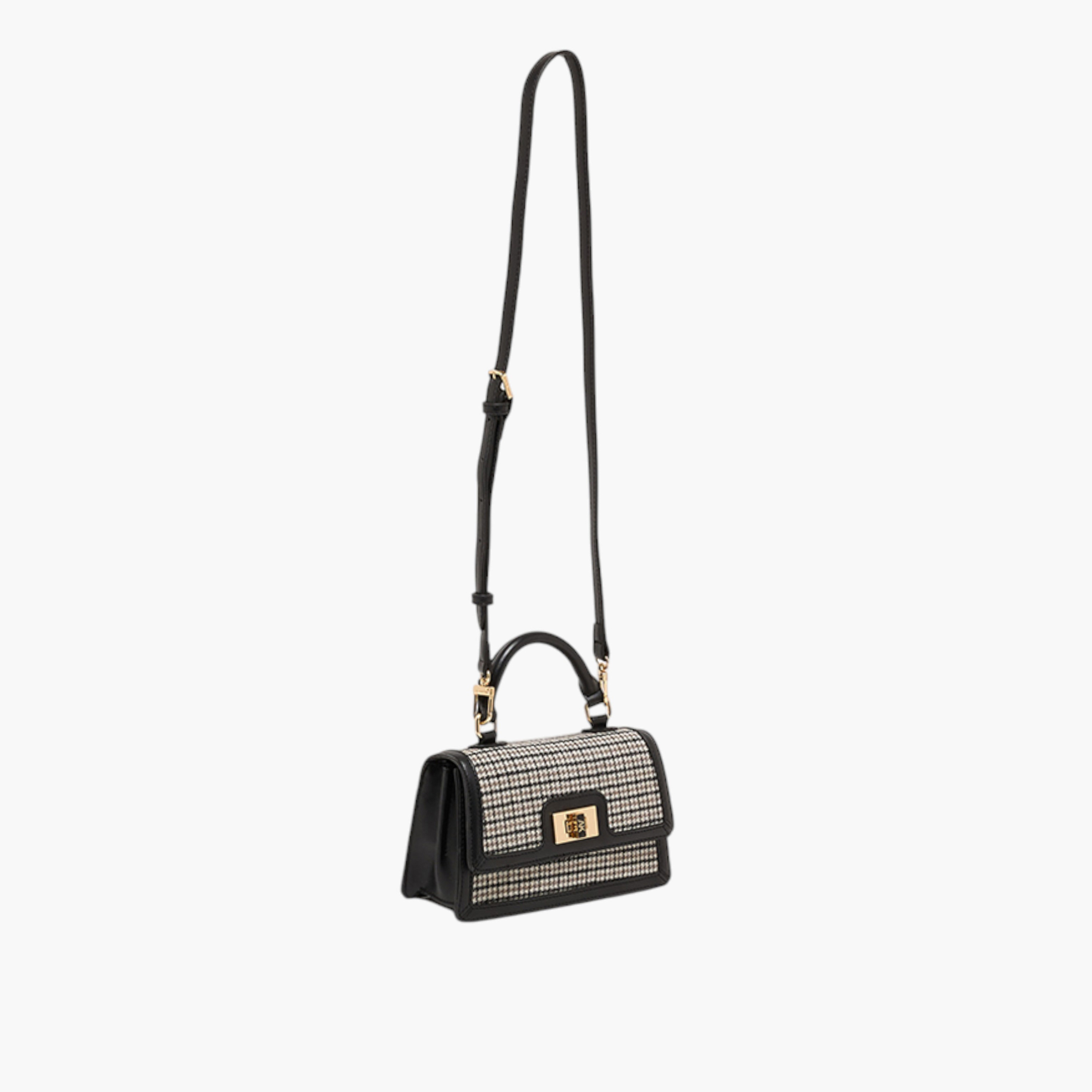 شنطة كروس بدي بتصميم مربعات هوندستوث مع حزام قابل للإزالة من آن كلاين-women-bagsandwallets-handbags-image-3