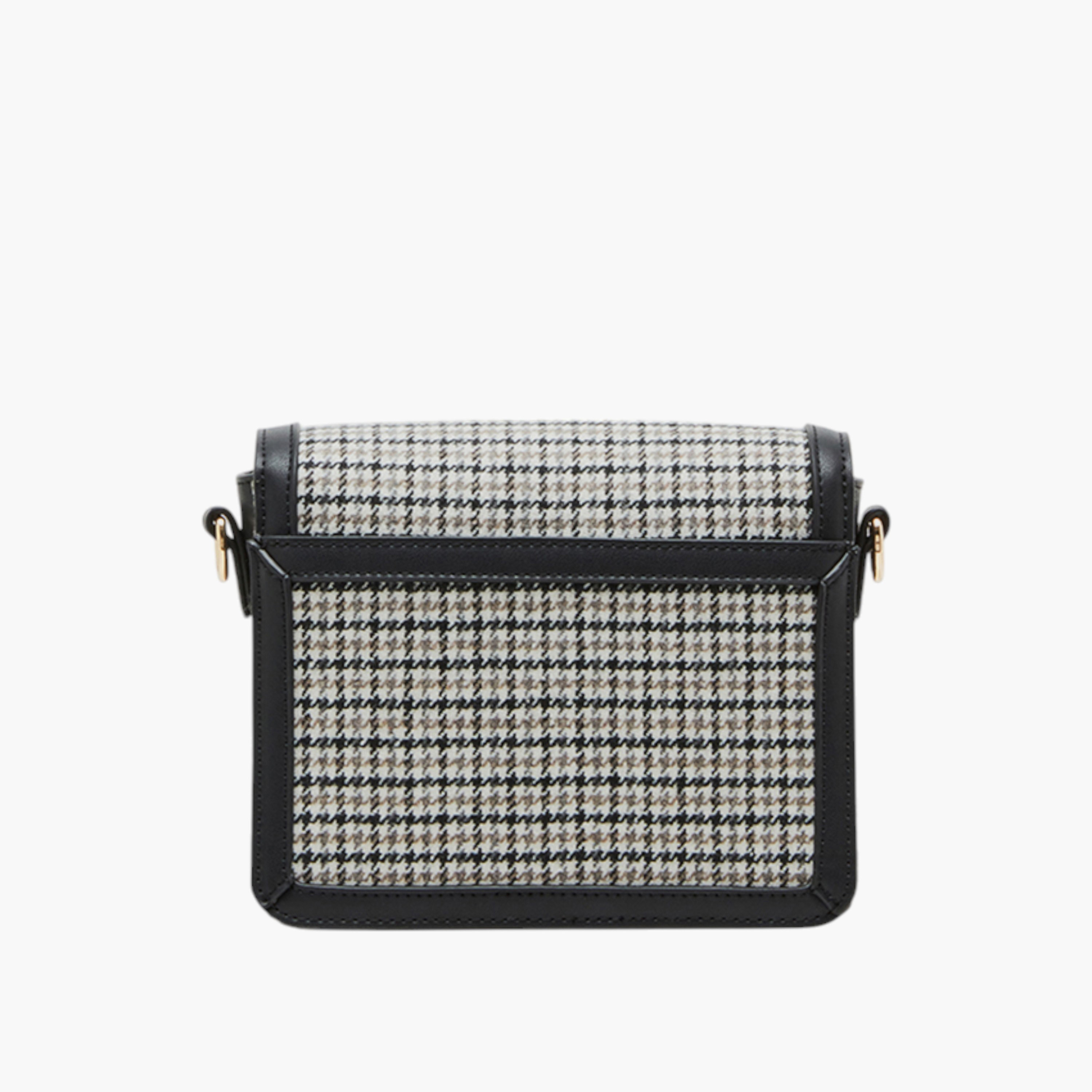 شنطة كروس بودي مربعات بطية إغلاق وحزام قابل للتعديل من آن كلاين-women-bagsandwallets-handbags-image-3