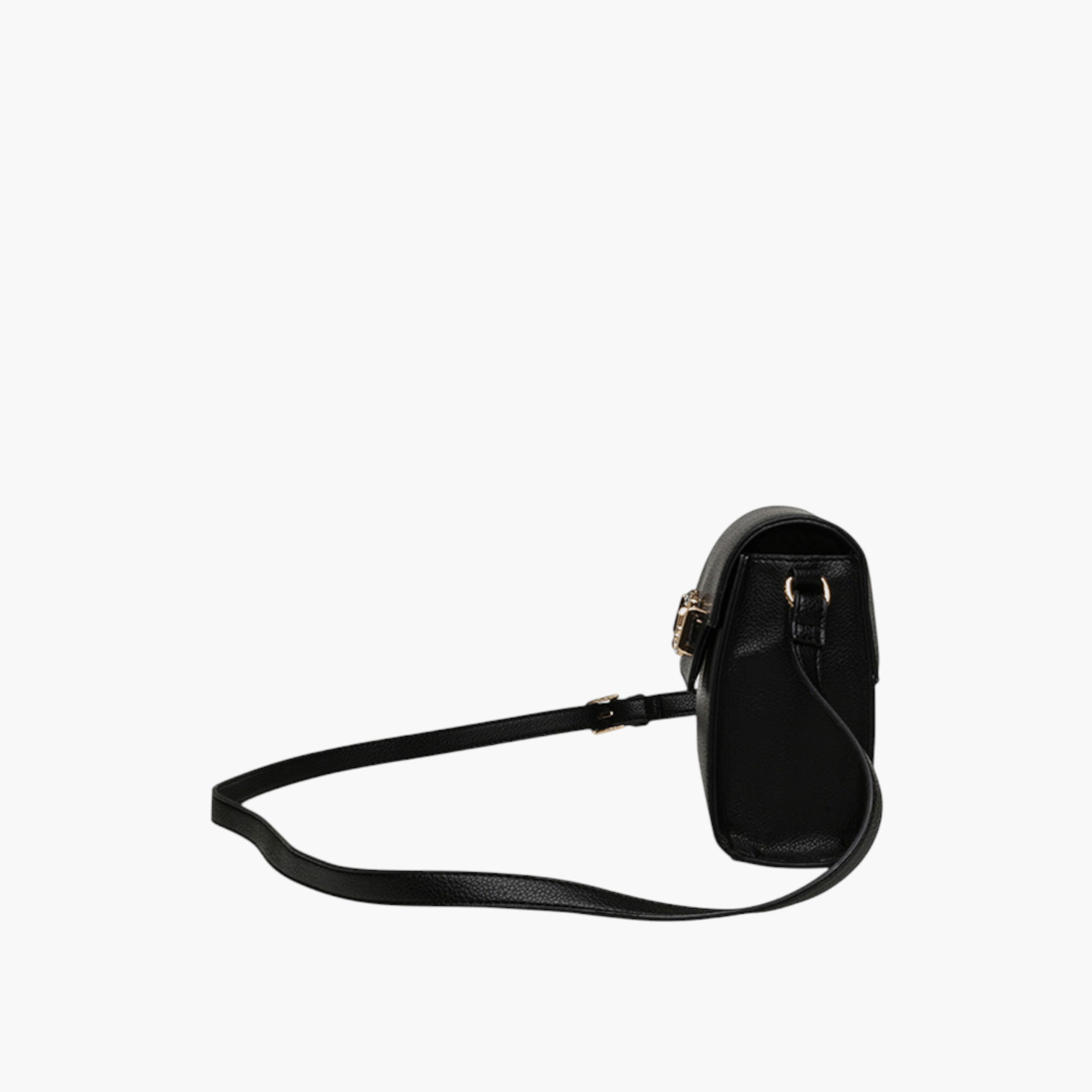 شنطة كروس بودي بحزام قابل للتعديل وطية إغلاق وزينة إبزيم من آن كلاين-women-bagsandwallets-handbags-image-4