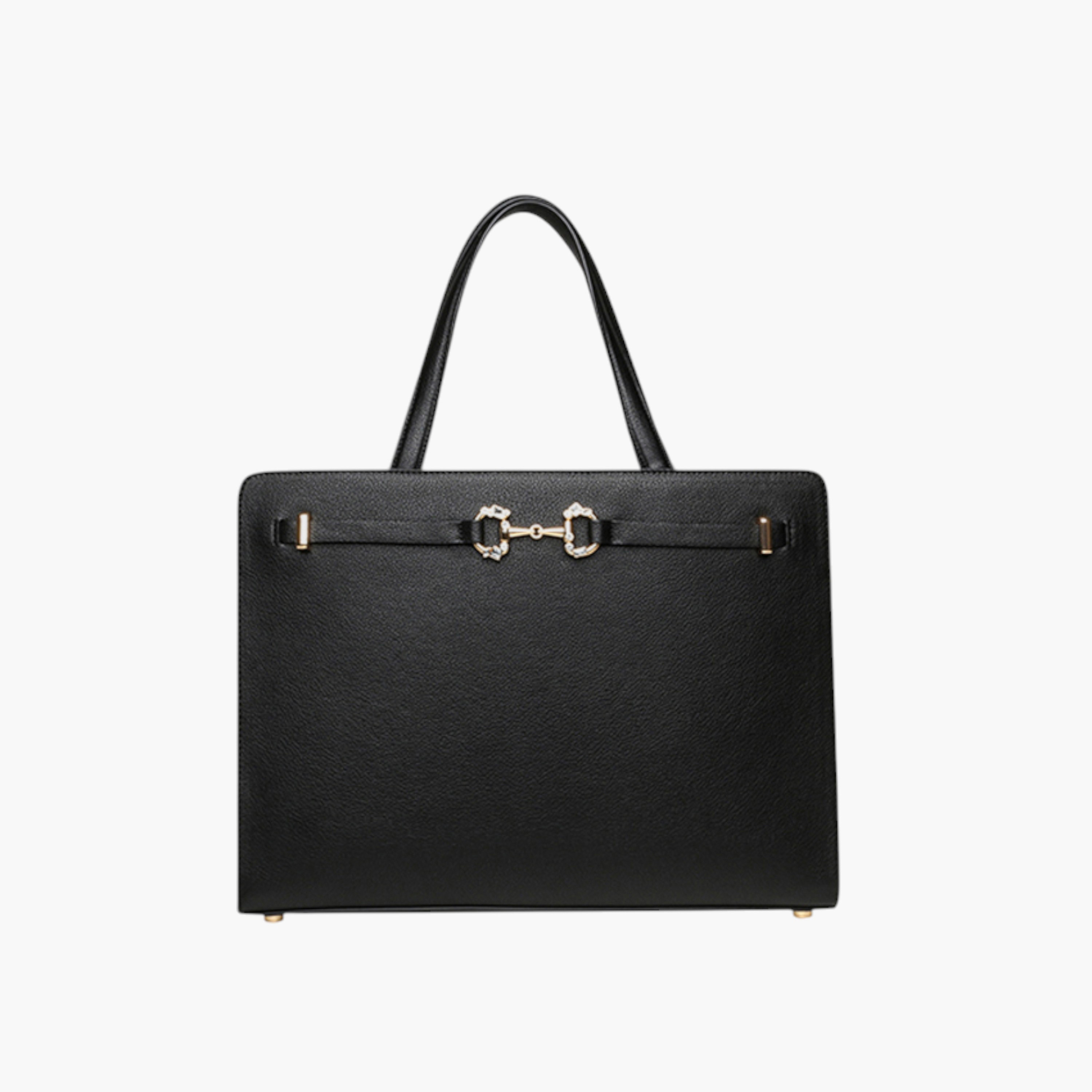 Anne Klein Solid Tote Bag with Zip Closure and Detachable Strap-women-bagsandwallets-handbags-image-3