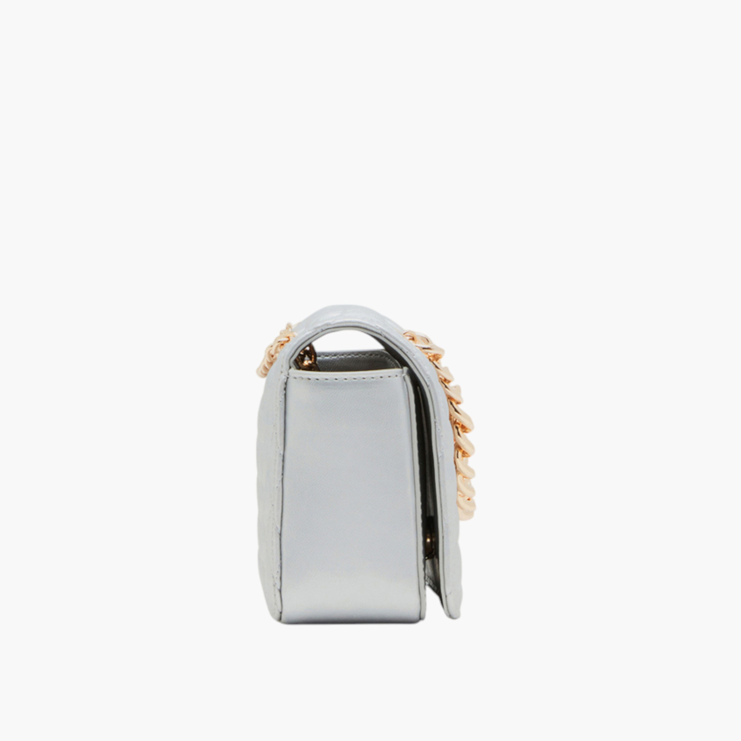 شنطة كروس بودي مبطنة بحزام سلسلة وطية إغلاق من آن كلاين-women-bagsandwallets-handbags-image-5