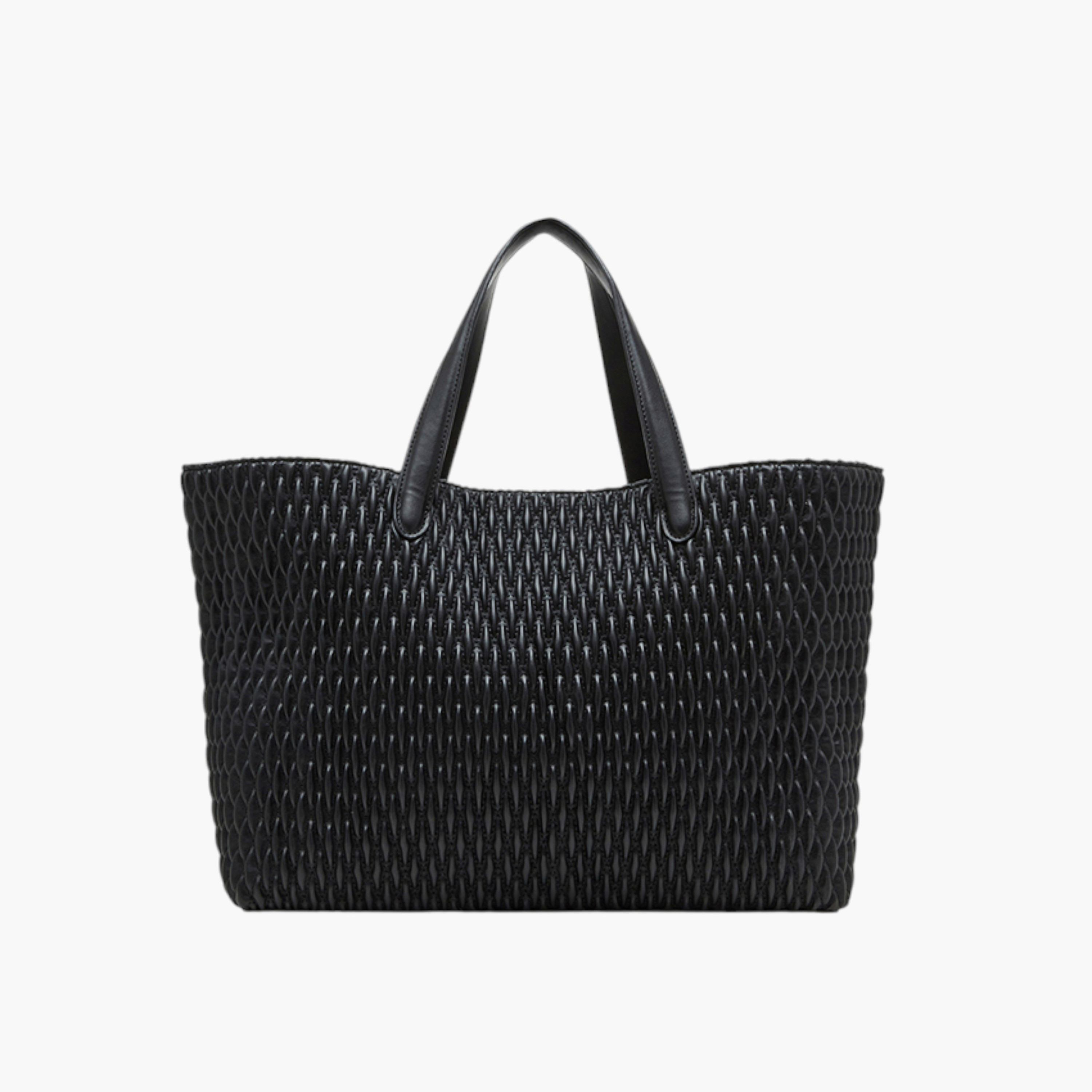 شنطة توتي بارزة الملمس بزر إغلاق ودلاية من آن كلاين-women-bagsandwallets-handbags-image-2