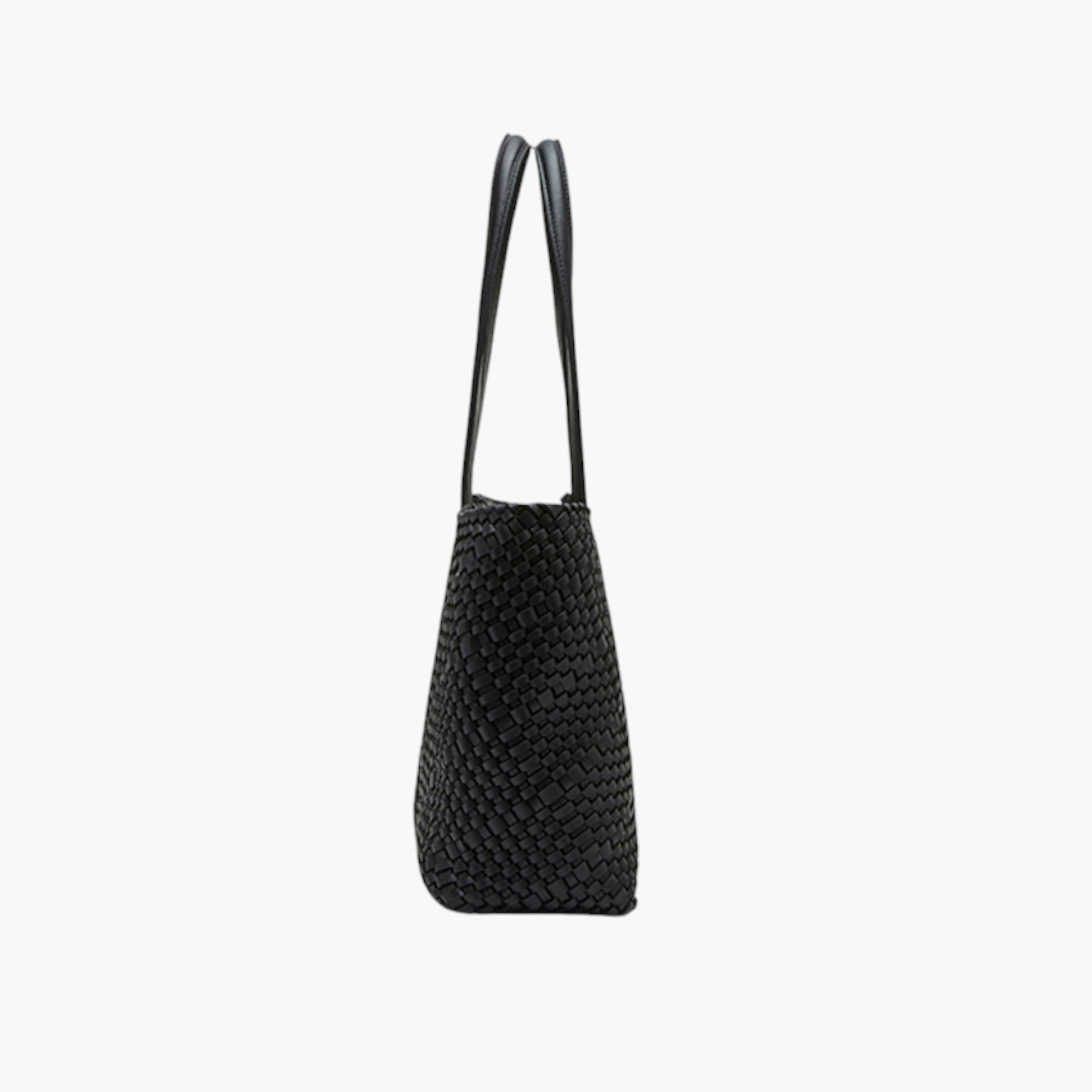 شنطة بملمس منسوج ومقابض مزدوجة ودلاية من آن كلاين-women-bagsandwallets-handbags-image-2