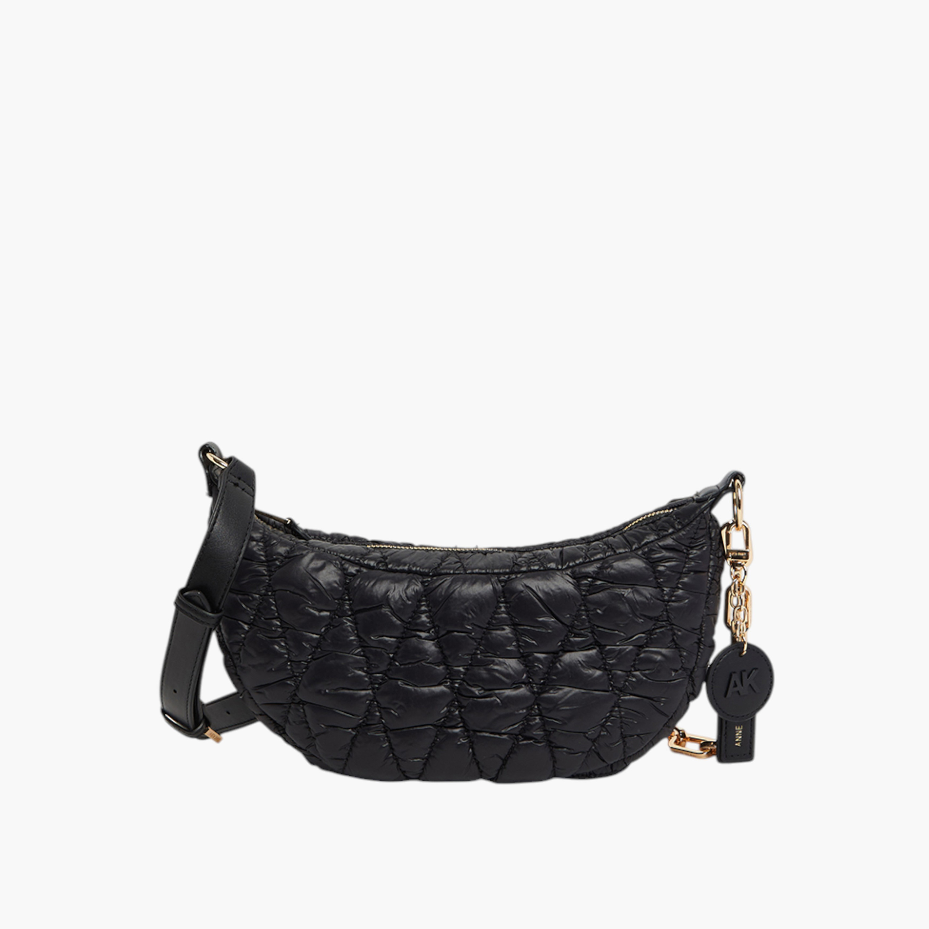 شنطة كروس بودي مبطنة بسحاب إغلاق وحزام قابل للتعديل من آن كلاين-women-bagsandwallets-handbags-image-1