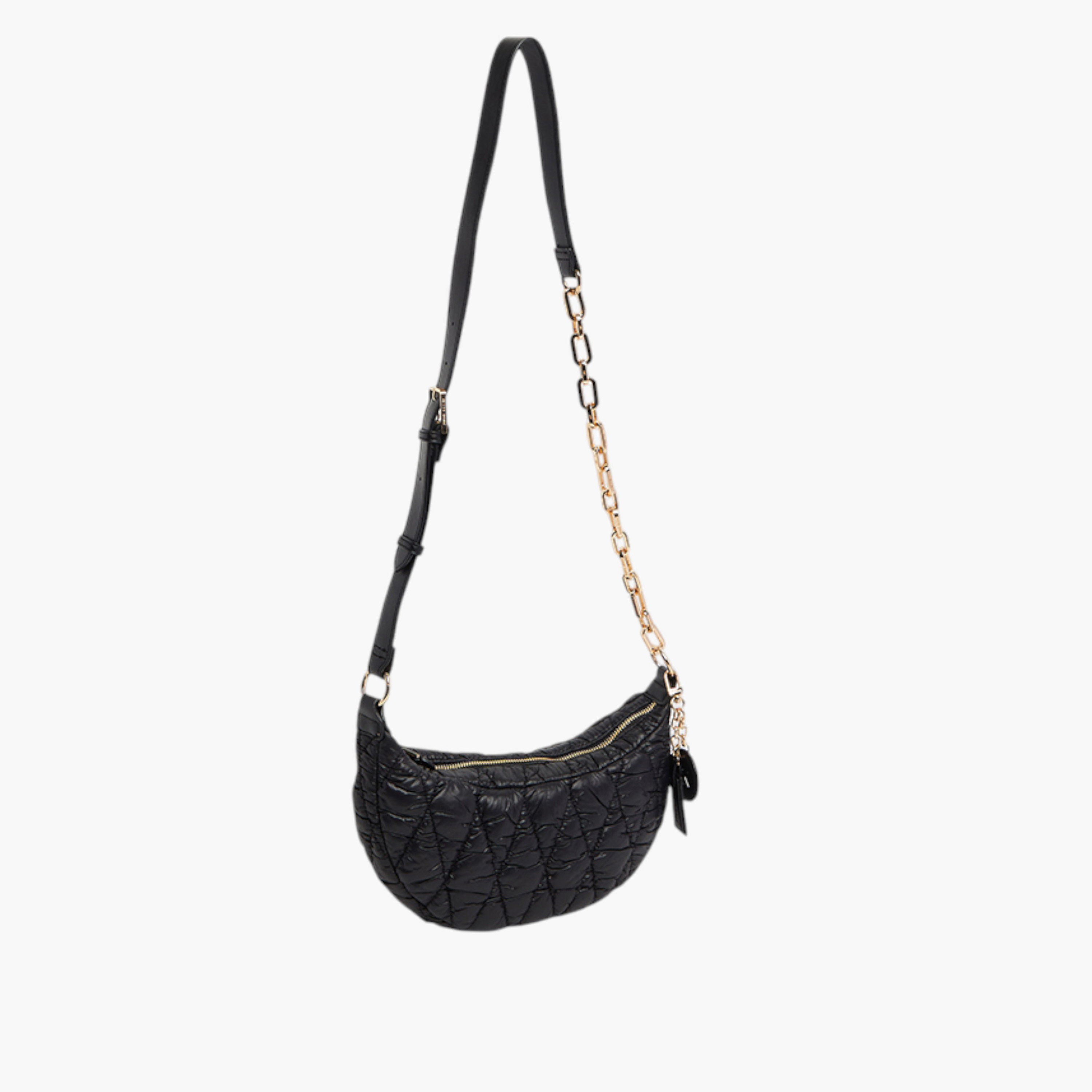 شنطة كروس بودي مبطنة بسحاب إغلاق وحزام قابل للتعديل من آن كلاين-women-bagsandwallets-handbags-image-4
