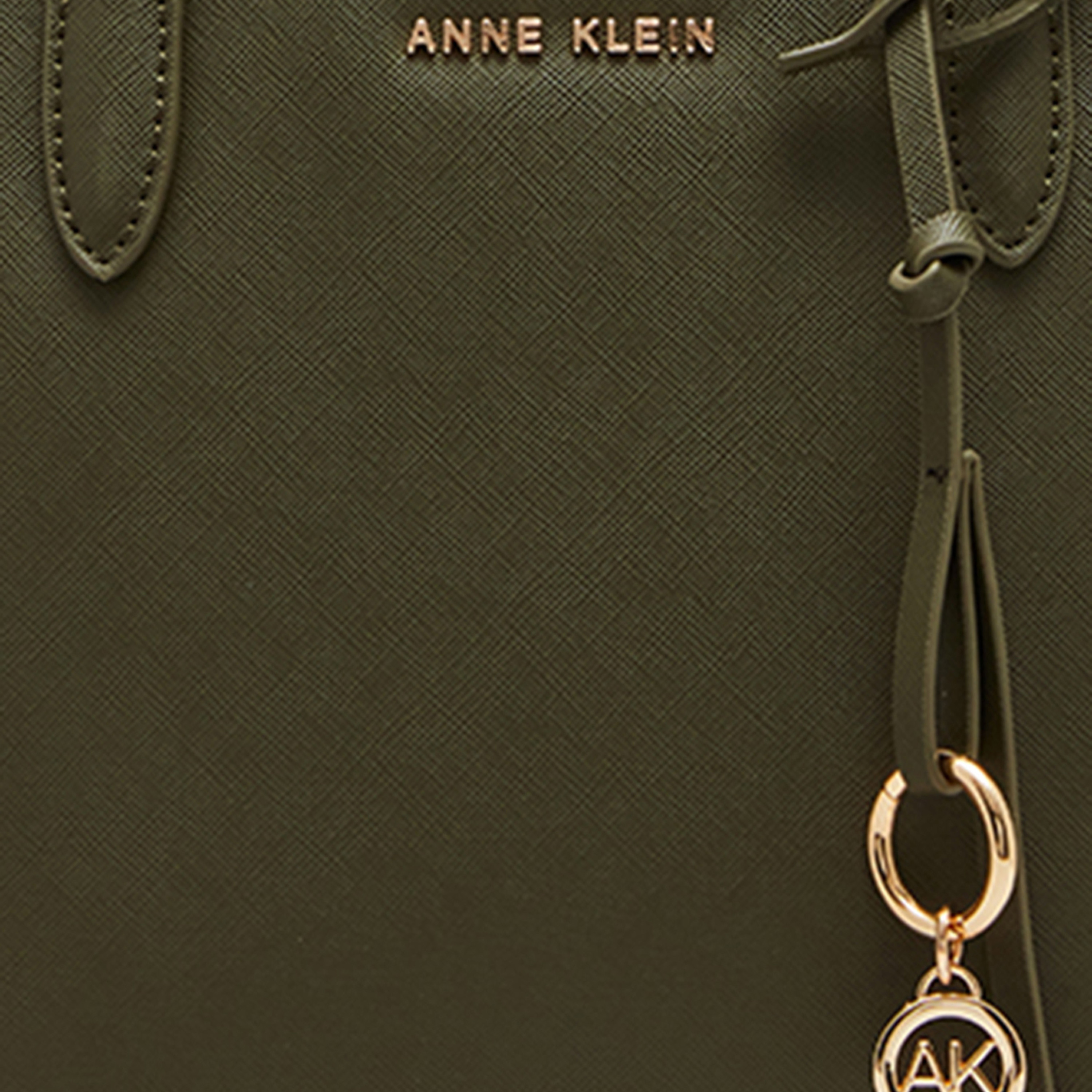 Anne Klein Textured Tote Bag with Double Handle and Button Closure-women-bagsandwallets-handbags-image-5