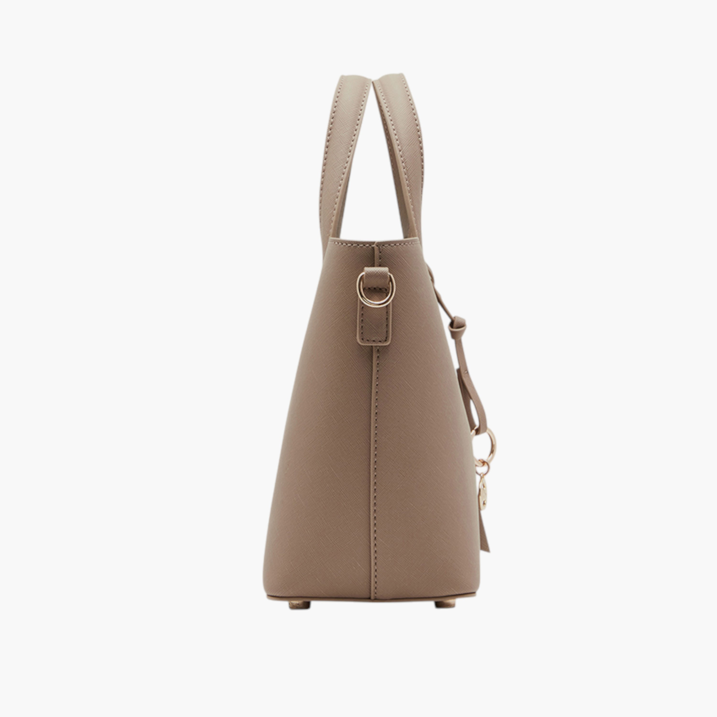 شنطة توتي بارزة الملمس بمقابض مزدوجة وزر إغلاق من آن كلاين-women-bagsandwallets-handbags-image-2