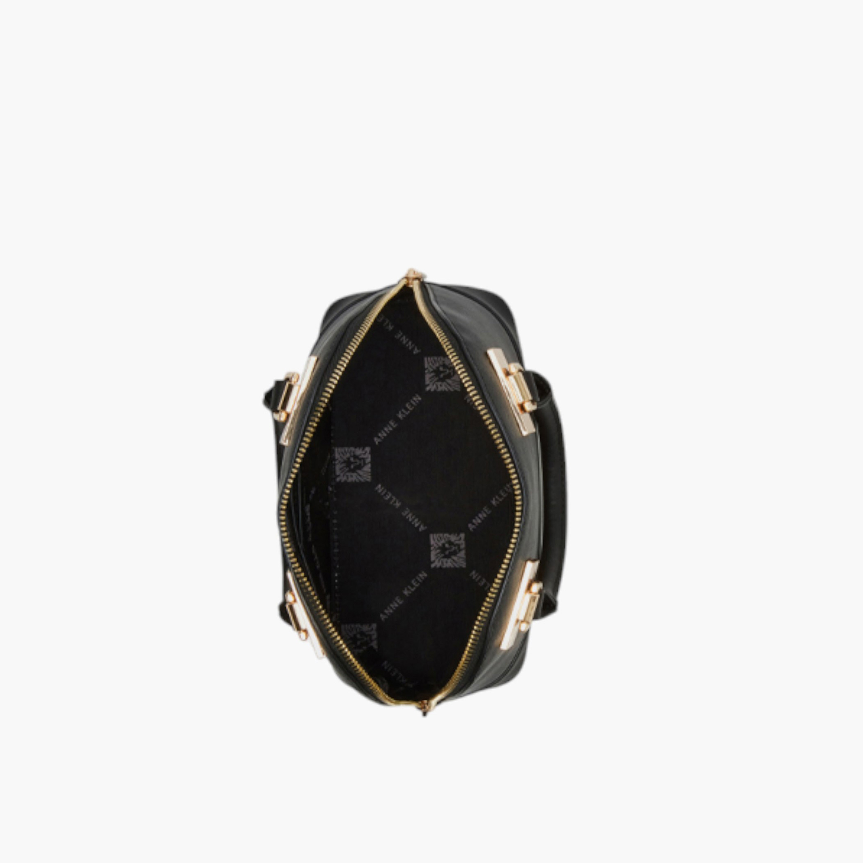 شنطة توتي بارزة الملمس بمقابض مزدوجة وزر إغلاق من آن كلاين-women-bagsandwallets-handbags-image-5