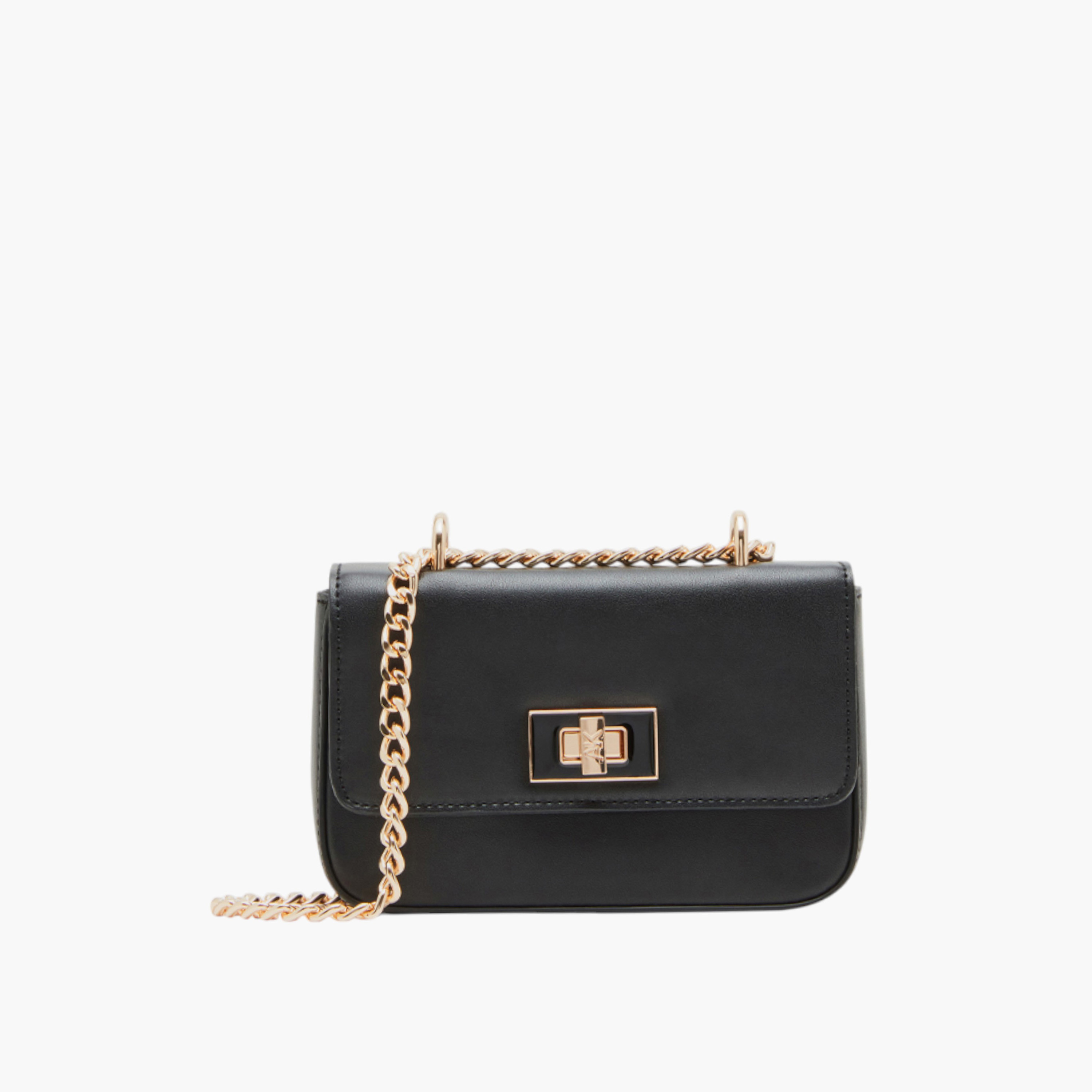 شنطة كروس بودي سادة بقفل إغلاق وحزام سلسلة من آن كلاين-women-bagsandwallets-handbags-image-1