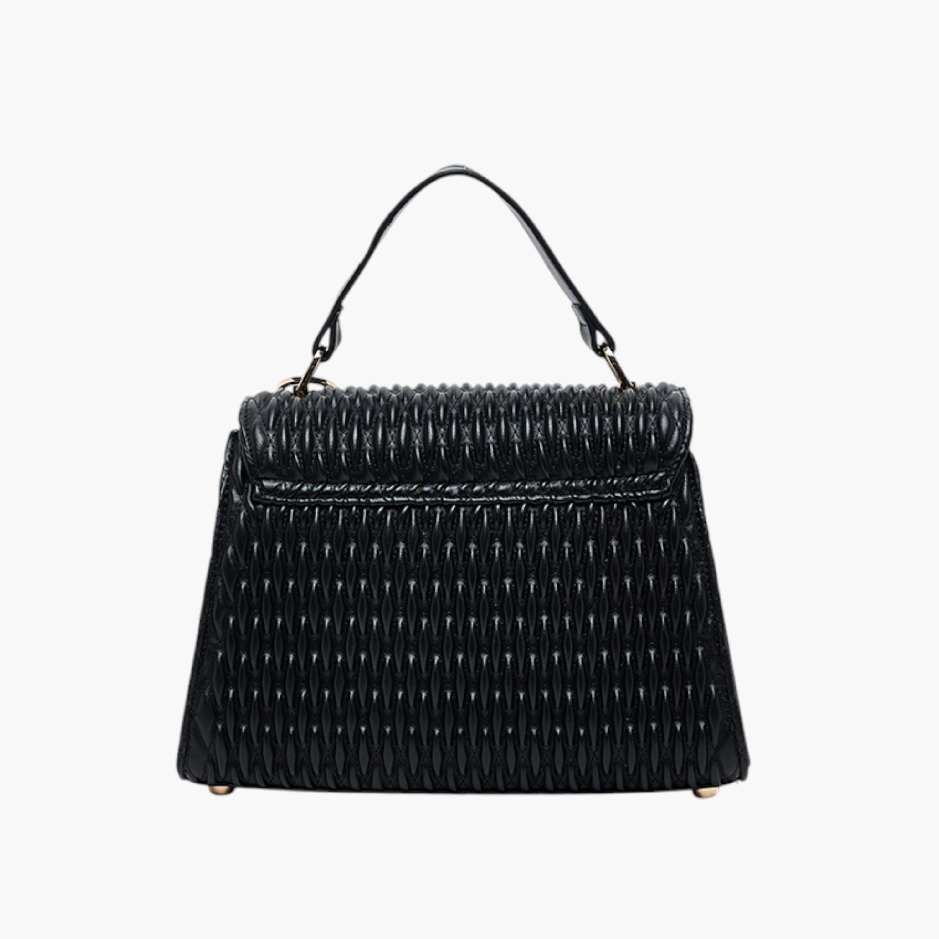 Anne Klein Textured Crossbody Bag with Flap Closure and Detachable Strap-women-bagsandwallets-handbags-image-3