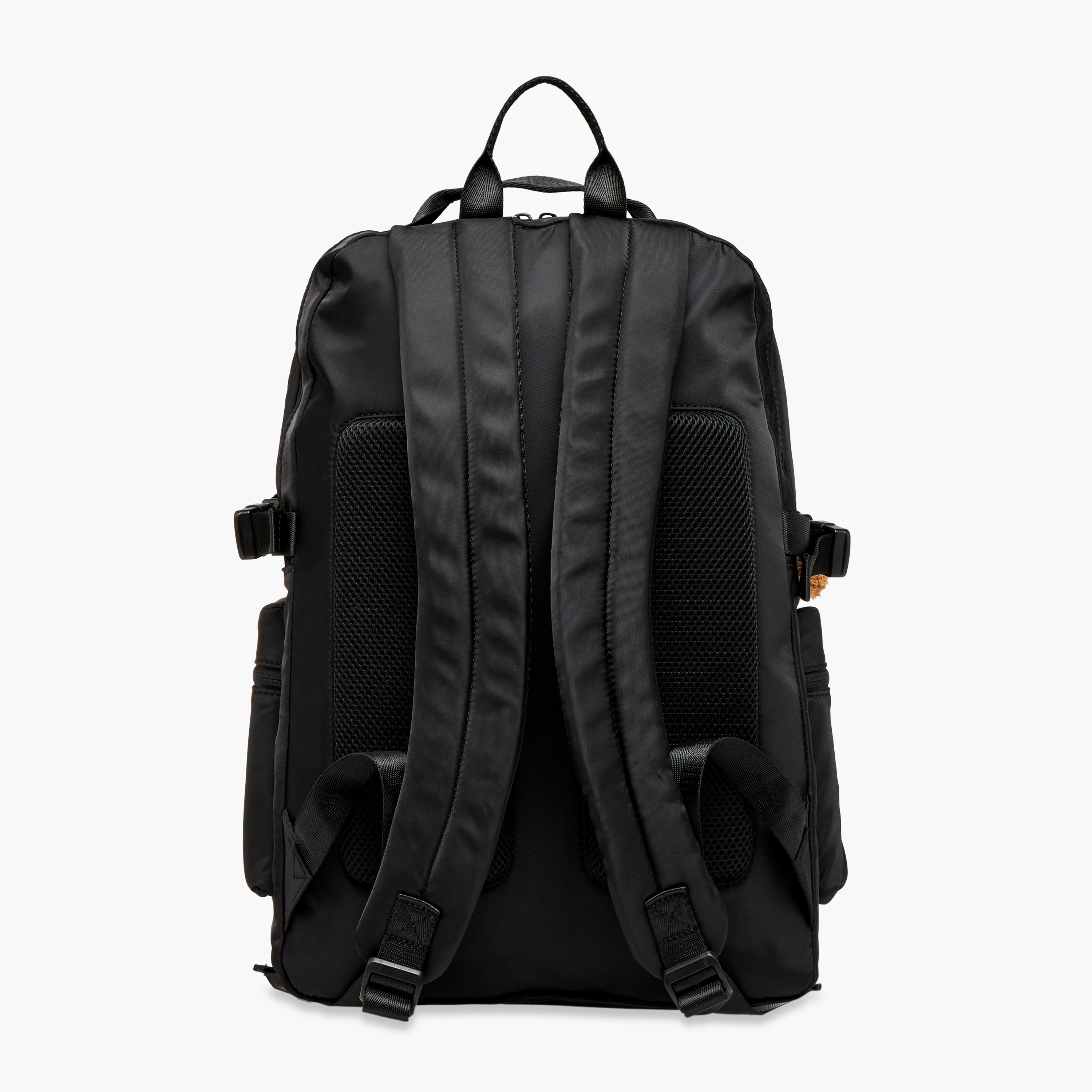 Missy Solid Backpack with Adjustable Shoulder Straps and Zip Closure - 29x32x48 cms-women-bagsandwallets-backpacks-image-3