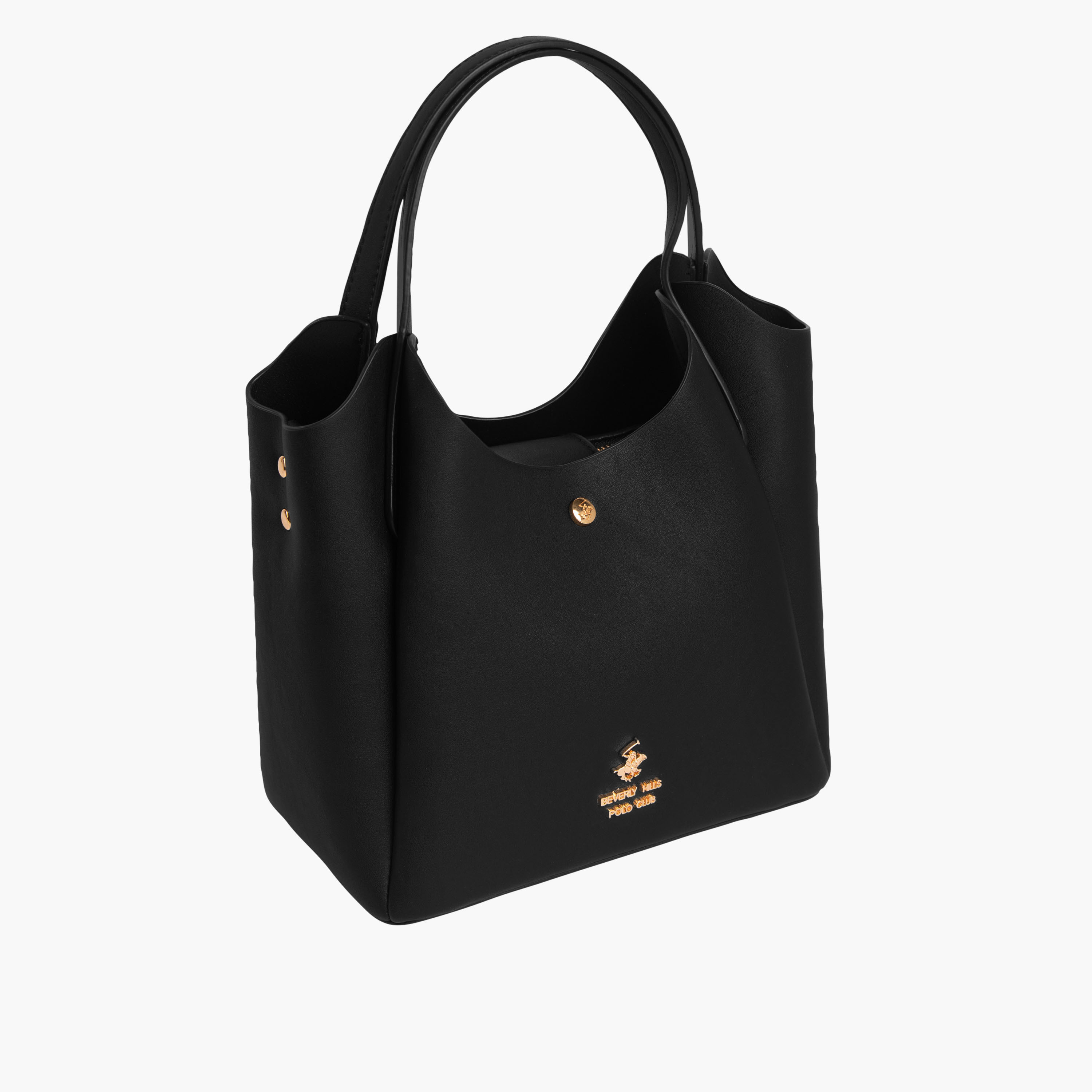 شنطة توتي سادة بمقبض مزدوج من بيفرلي هيلز بولو كلوب-women-bagsandwallets-handbags-image-3