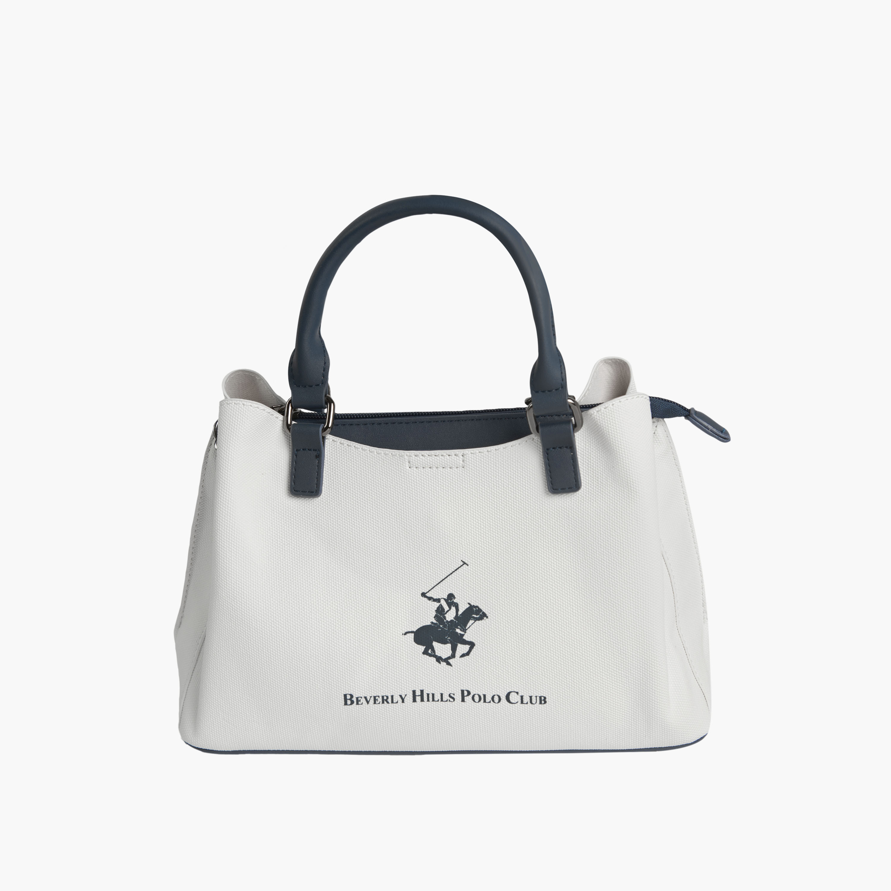شنطة توتي بشعار ومقبض مزدوج من بيفرلي هيلز بولو كلوب-women-bagsandwallets-handbags-image-1