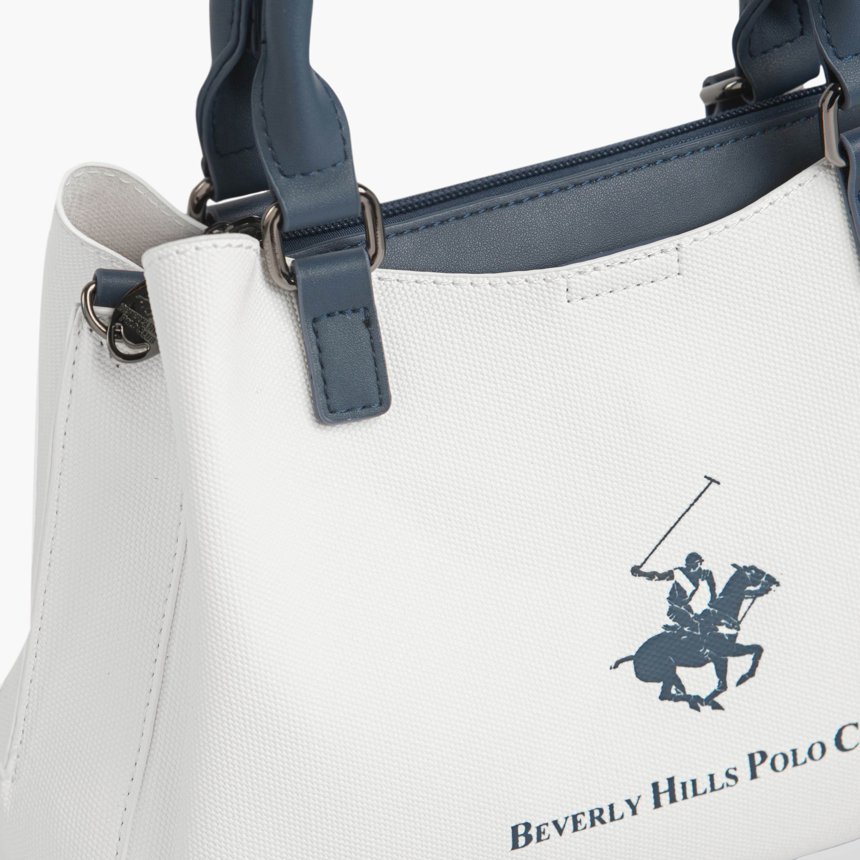 شنطة توتي بشعار ومقبض مزدوج من بيفرلي هيلز بولو كلوب-women-bagsandwallets-handbags-image-5