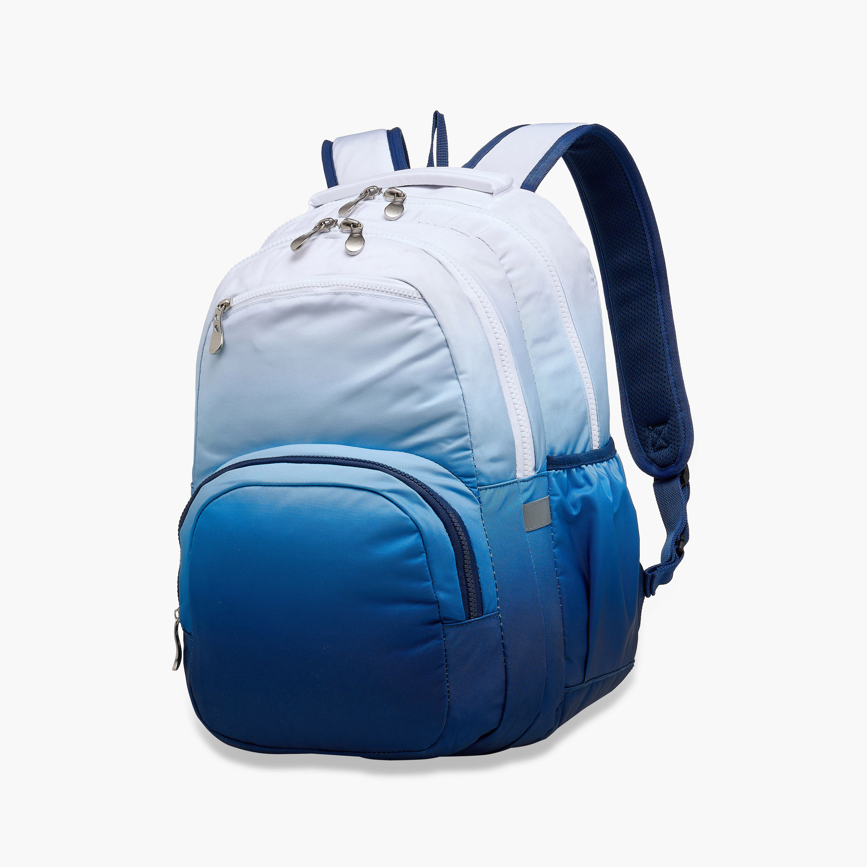 Juniors Ombre Backpack with Adjustable Straps and Zip Closure - 17 inches-school-bagsandbackpacks-backpacks-image-2
