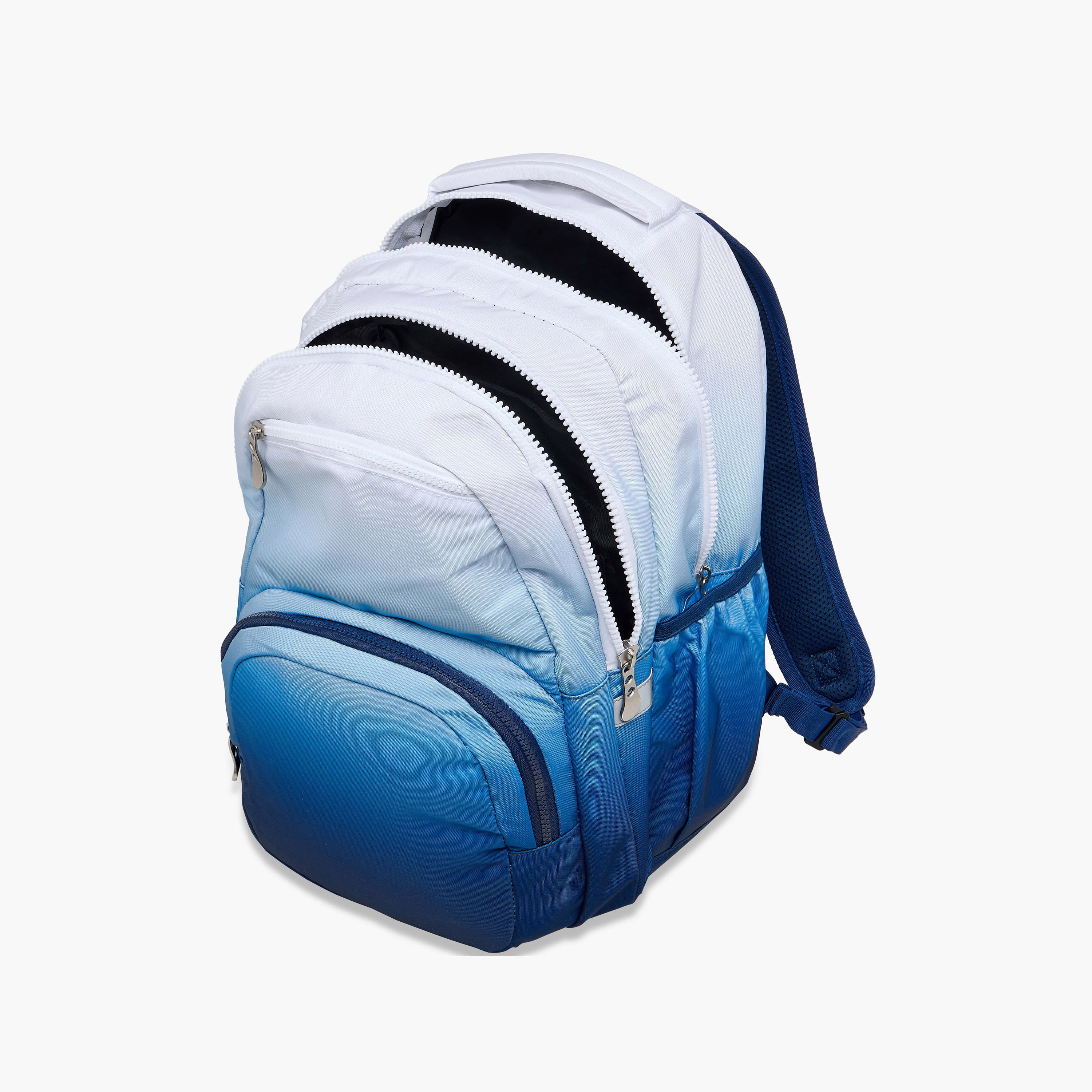 Juniors Ombre Backpack with Adjustable Straps and Zip Closure - 17 inches-school-bagsandbackpacks-backpacks-image-8