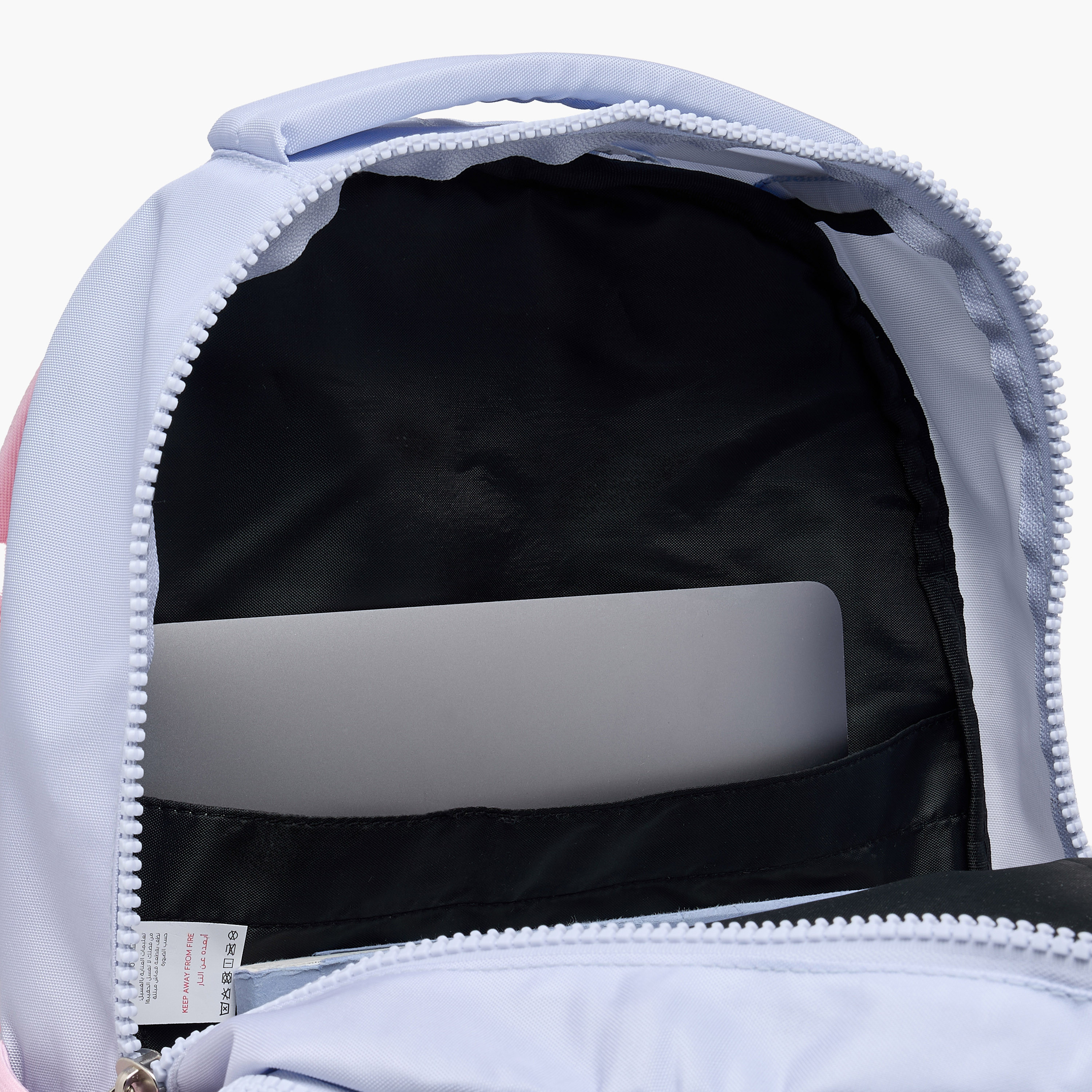Juniors Ombre Backpack with Adjustable Straps and Zip Closure - 17 inches-school-bagsandbackpacks-backpacks-image-12