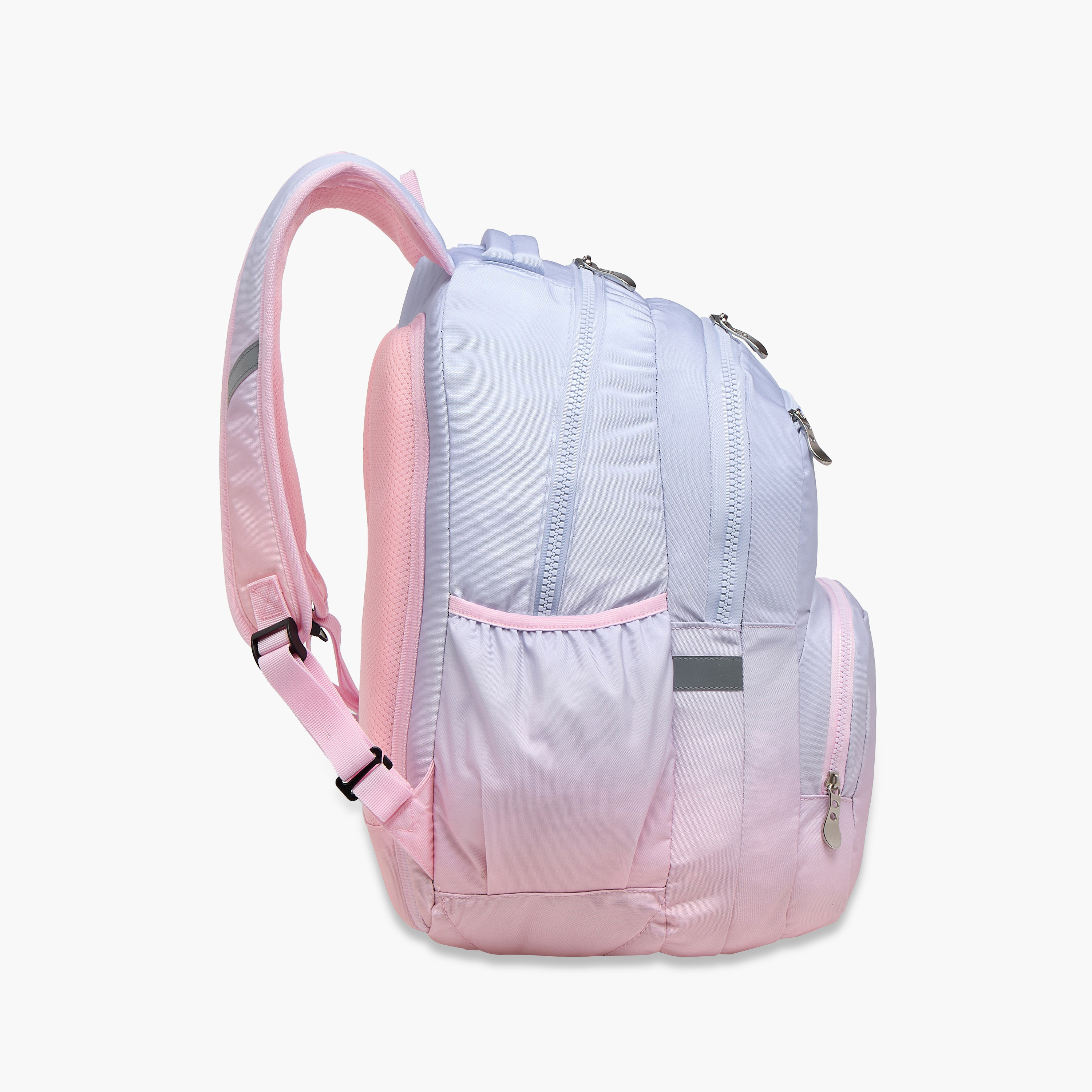 Juniors Ombre Backpack with Adjustable Straps and Zip Closure - 17 inches-school-bagsandbackpacks-backpacks-image-5