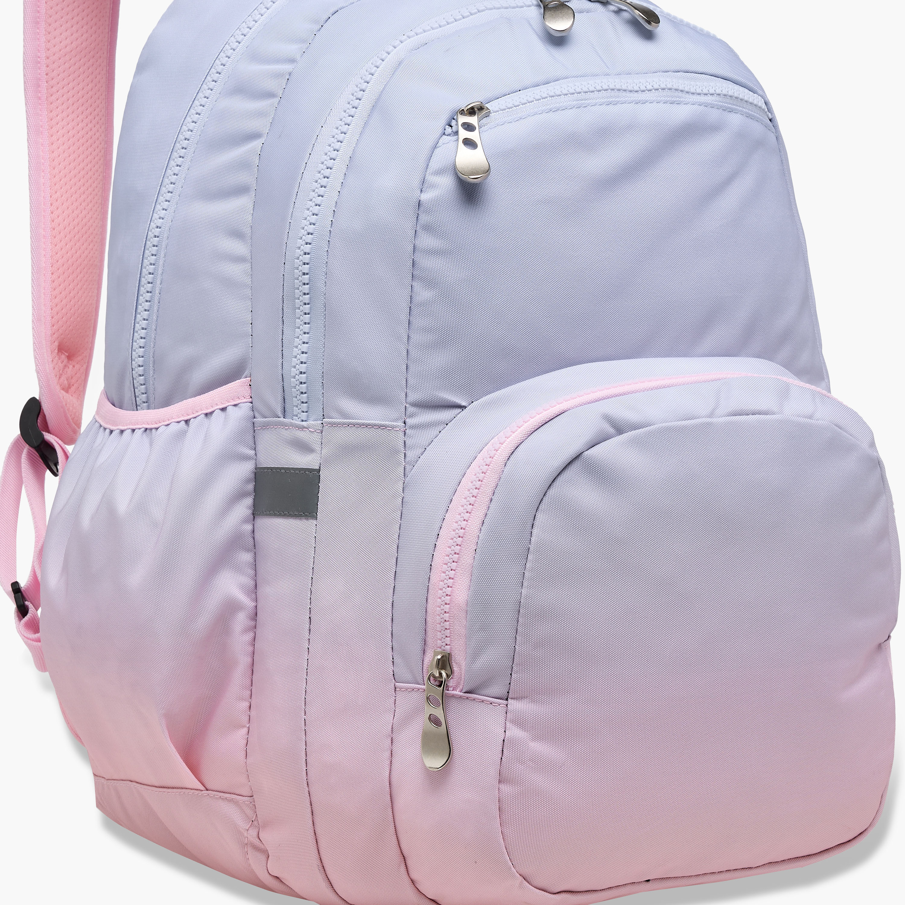 Juniors Ombre Backpack with Adjustable Straps and Zip Closure - 17 inches-school-bagsandbackpacks-backpacks-image-9