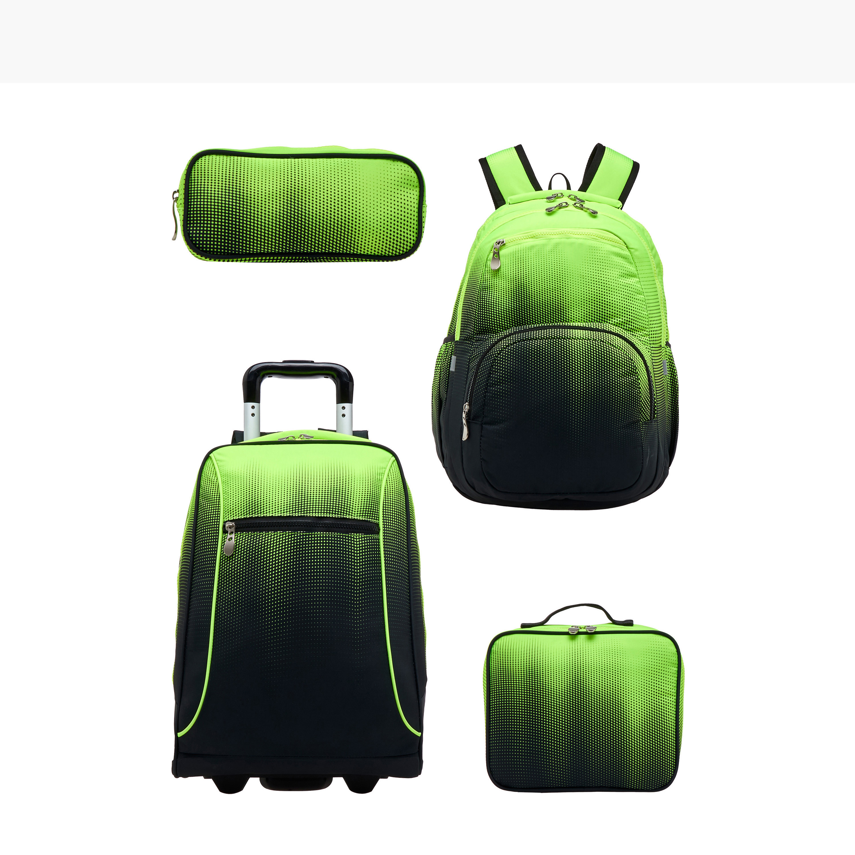 مقلمة أومبري بقسمين وسحاب إغلاق من جونيورز-school-stationery-pencilcases-image-1