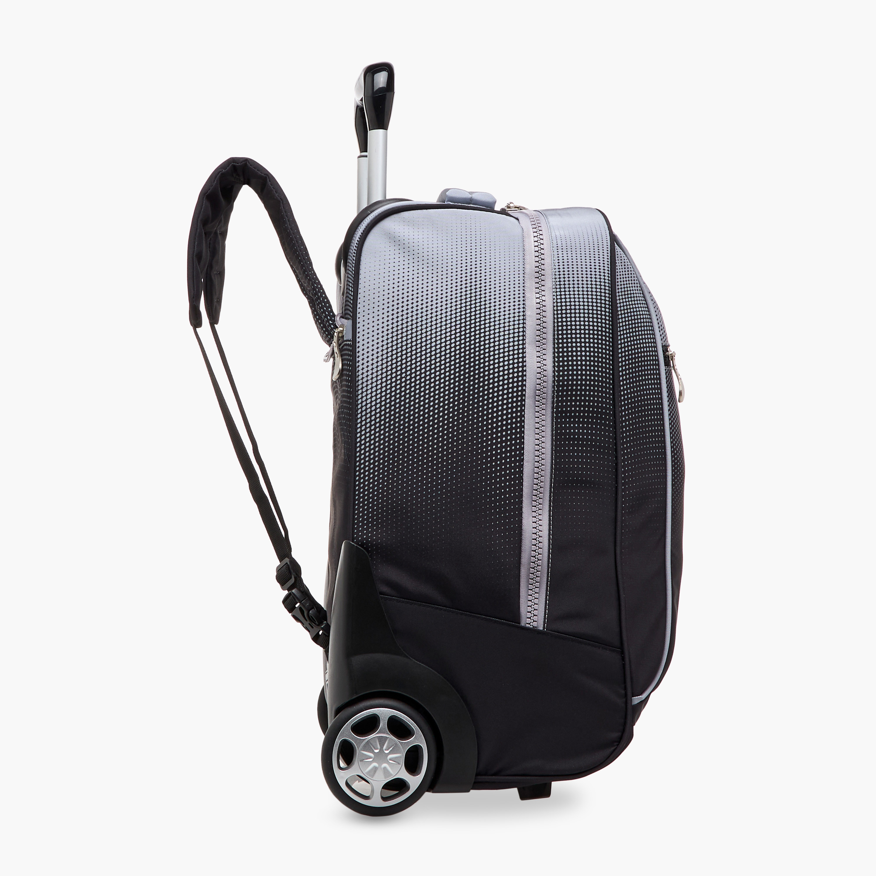 شنطة ترولي للأطفال 8-13 سنة بحزام قابل للتعديل وطبعات من جونيورز-school-bagsandbackpacks-trolleybags-image-4