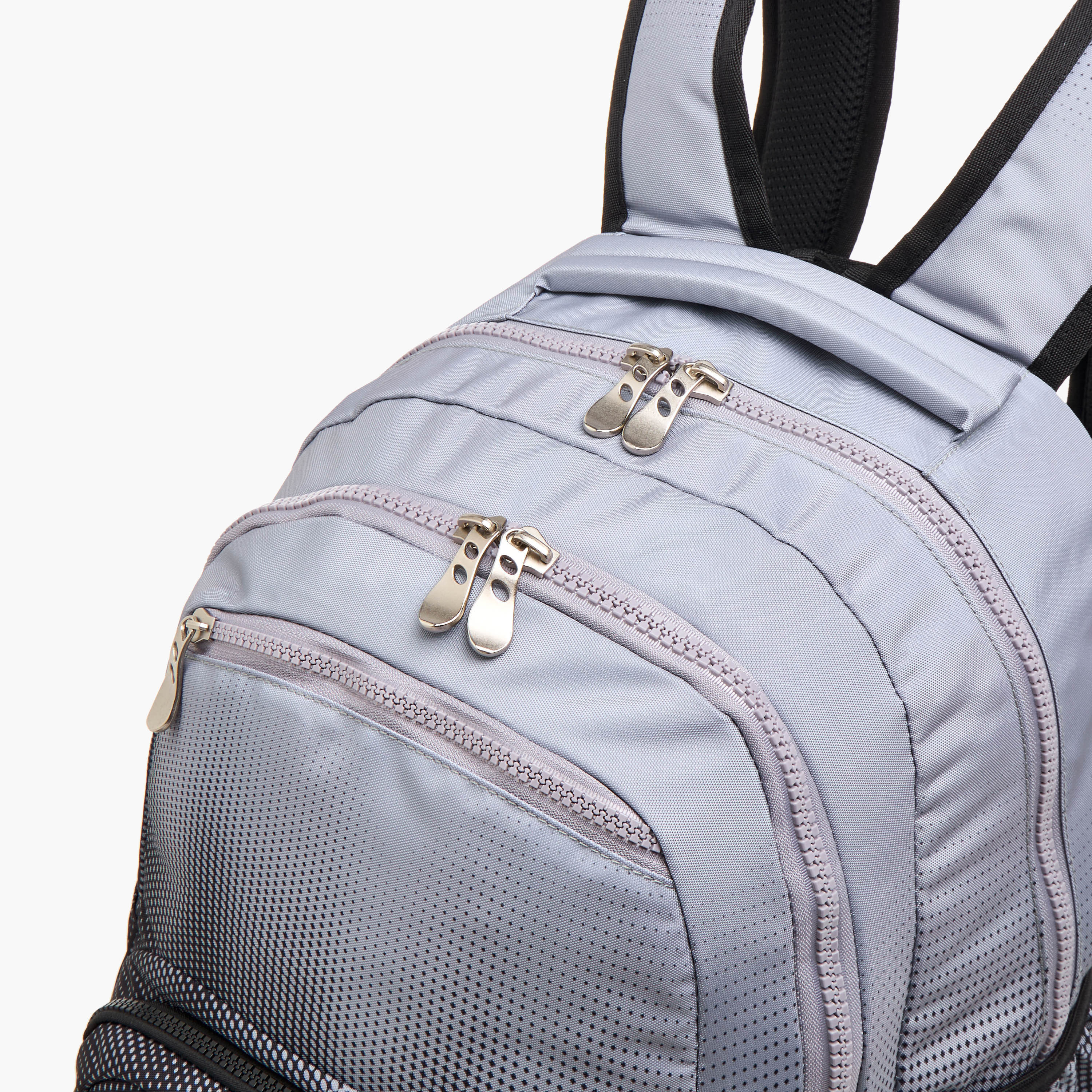 Juniors Pronto Ombre Backpack with Adjustable Straps and Zip Closure - 17 inches-school-bagsandbackpacks-backpacks-image-7