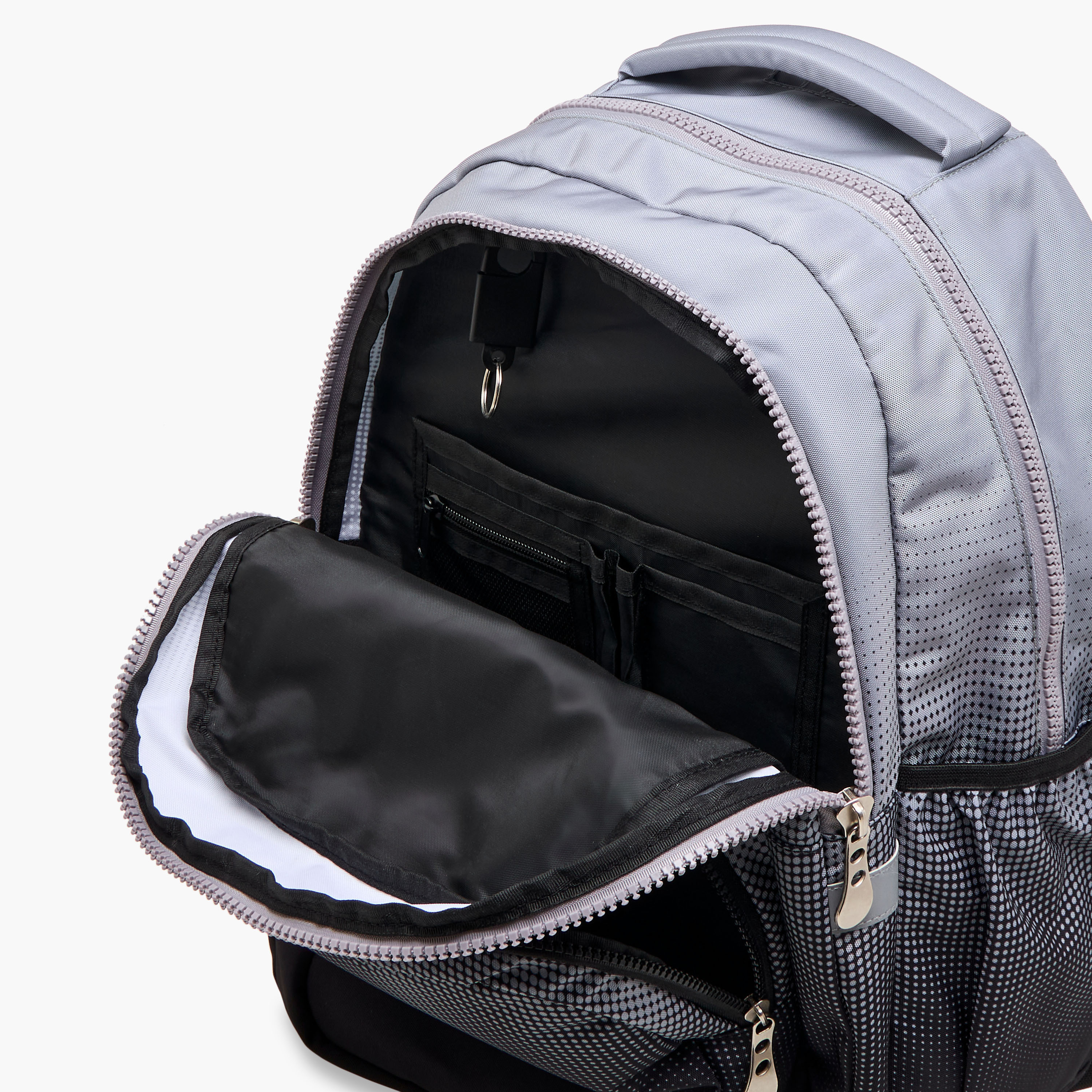 Juniors Pronto Ombre Backpack with Adjustable Straps and Zip Closure - 17 inches-school-bagsandbackpacks-backpacks-image-9