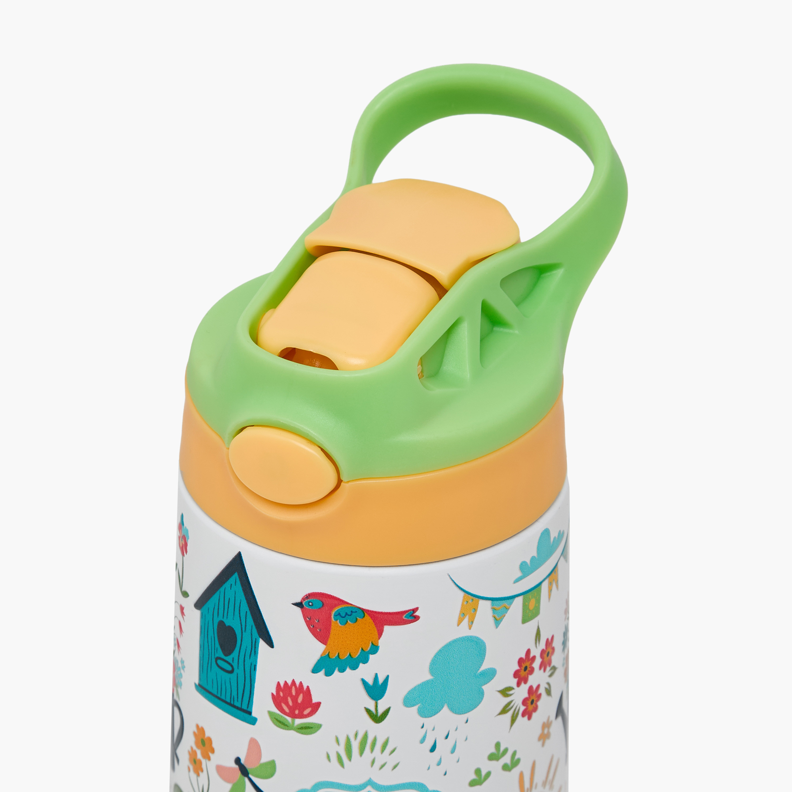 Juniors Printed Stainless Steel Water Bottle with BPA-Free – 350 ml-school-waterbottles-image-3