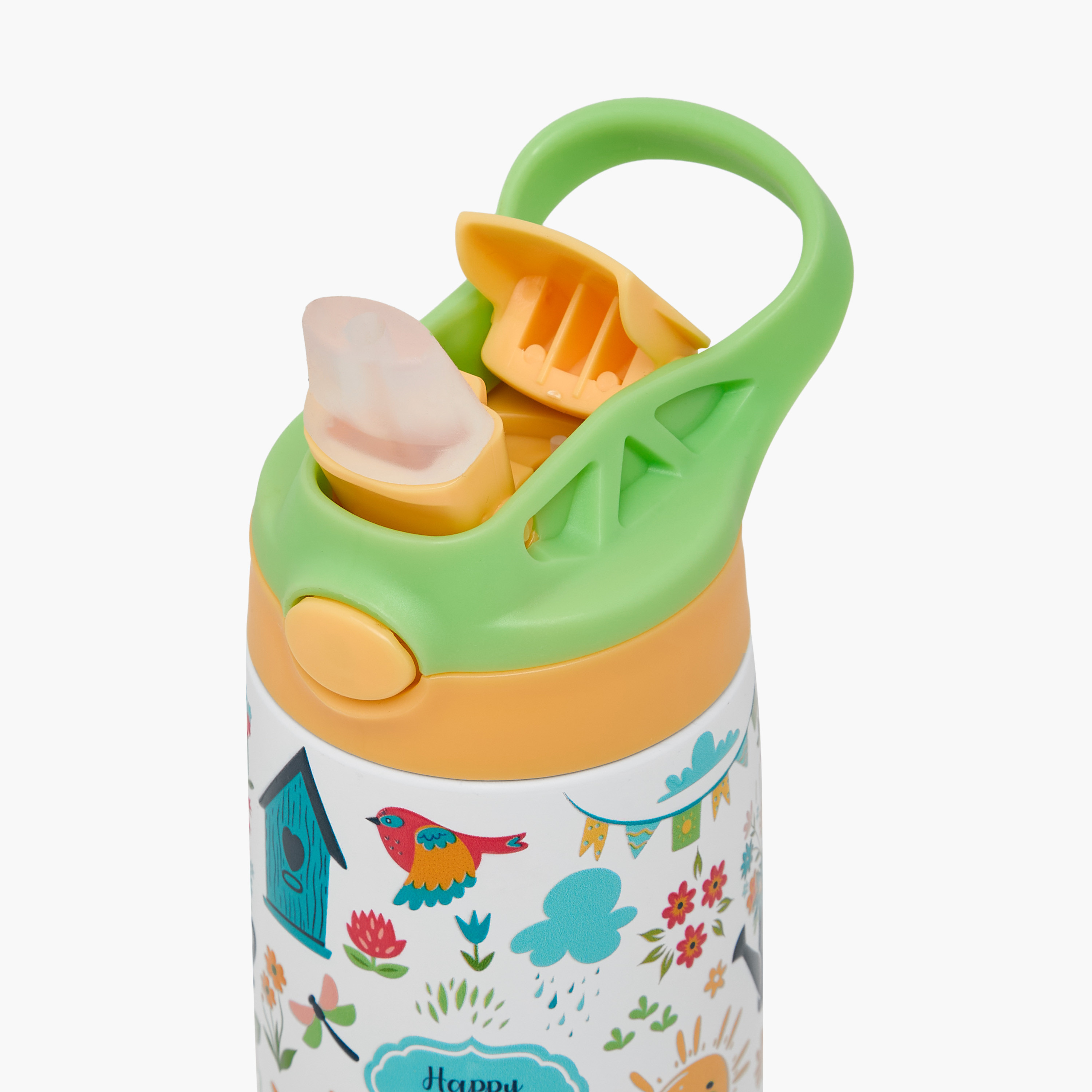 Juniors Printed Stainless Steel Water Bottle with BPA-Free – 350 ml-school-waterbottles-image-5