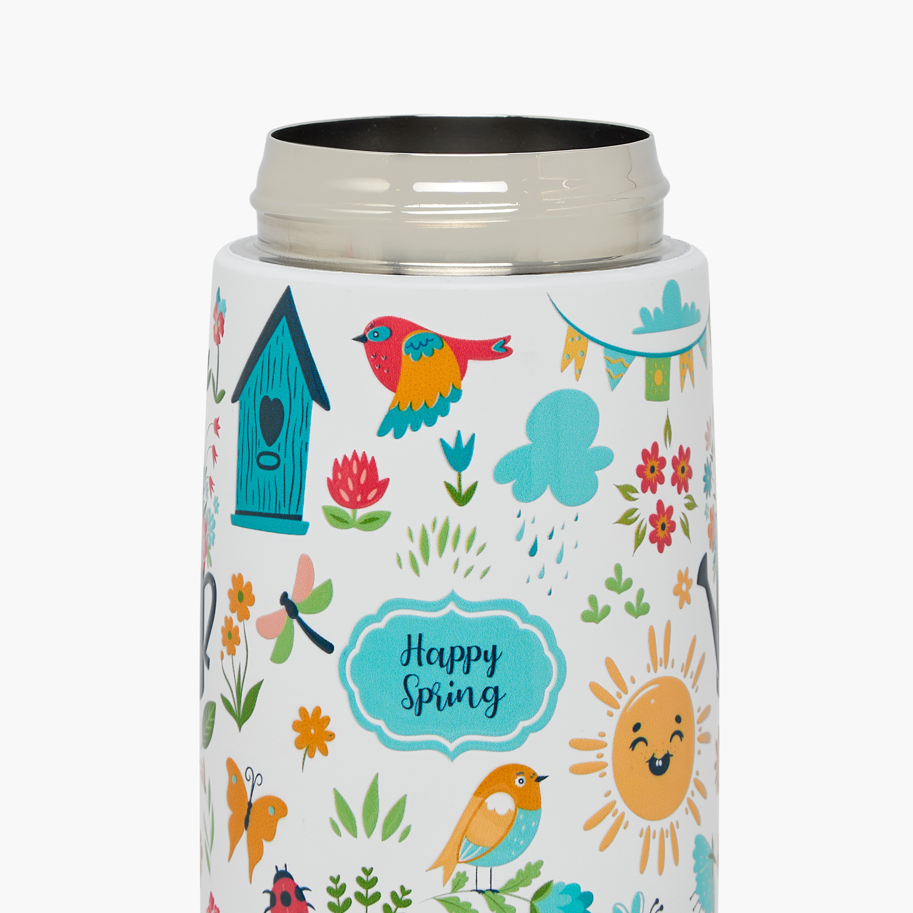 Juniors Printed Stainless Steel Water Bottle with BPA-Free – 350 ml-school-waterbottles-image-6