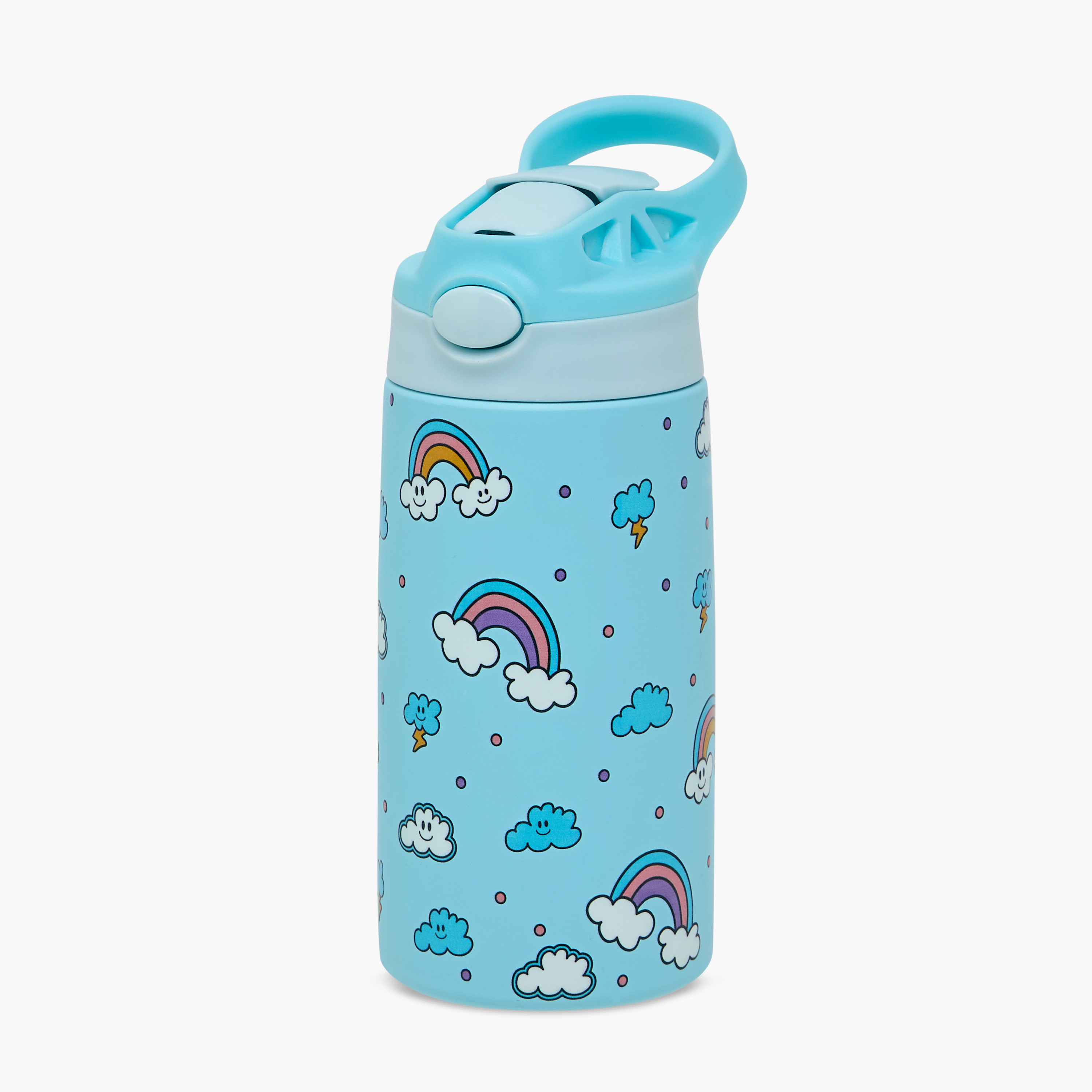 Juniors Printed Stainless Steel Water Bottle with BPA-Free – 350 ml-school-waterbottles-image-1