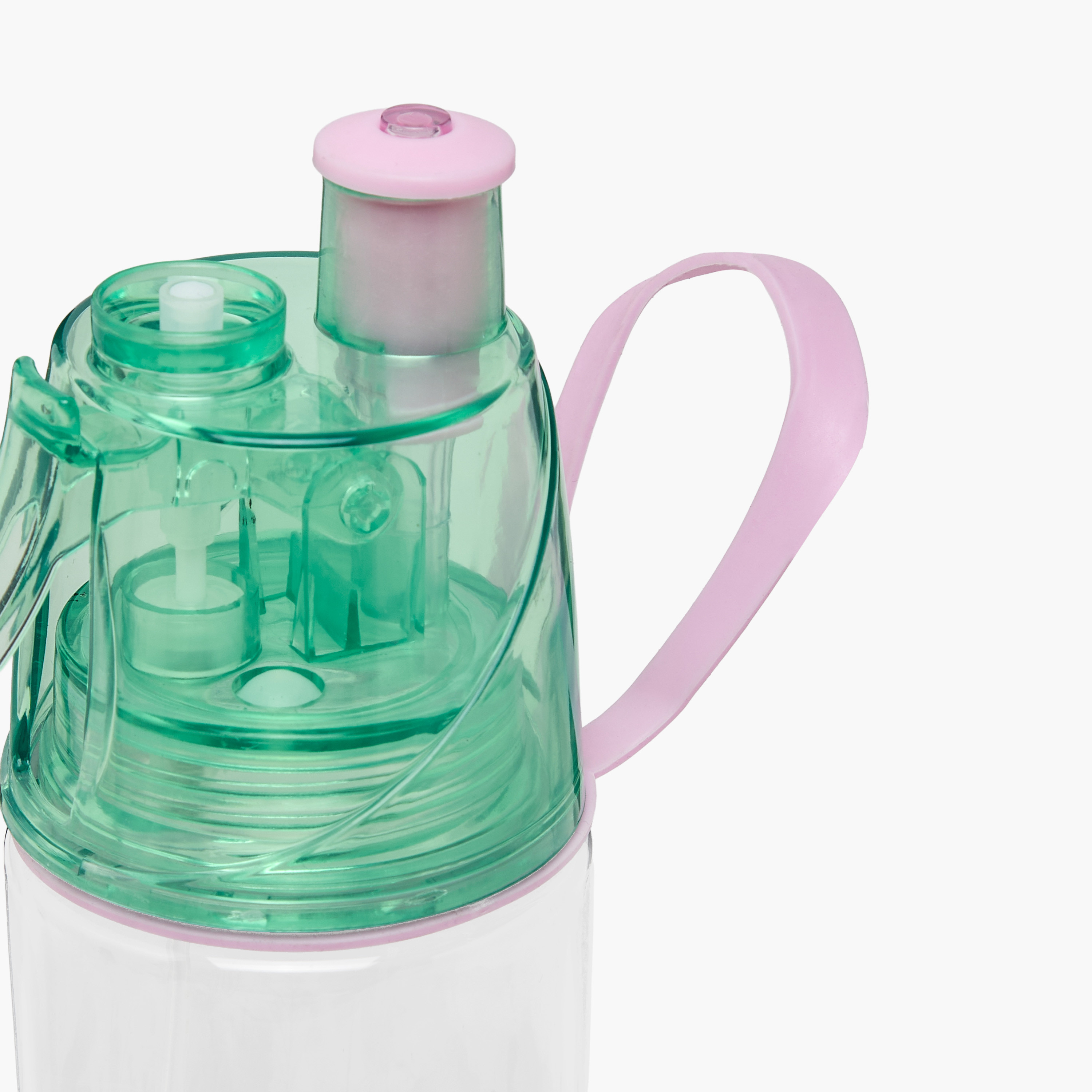 Juniors Floral Tritan Water Bottle with Water Mist Trigger – 580 ml-school-waterbottles-image-5