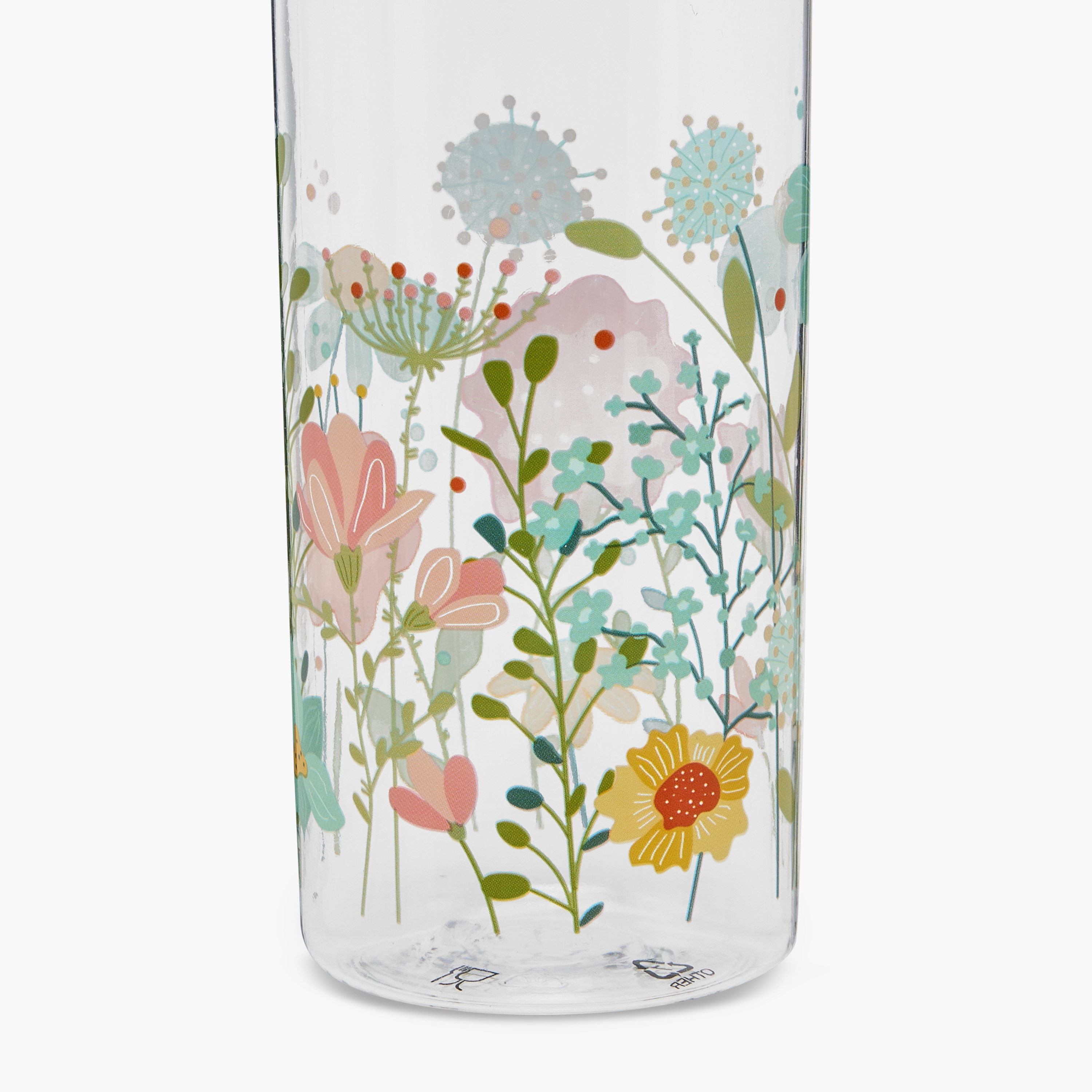 Juniors Floral Tritan Water Bottle with Water Mist Trigger – 580 ml-school-waterbottles-image-7