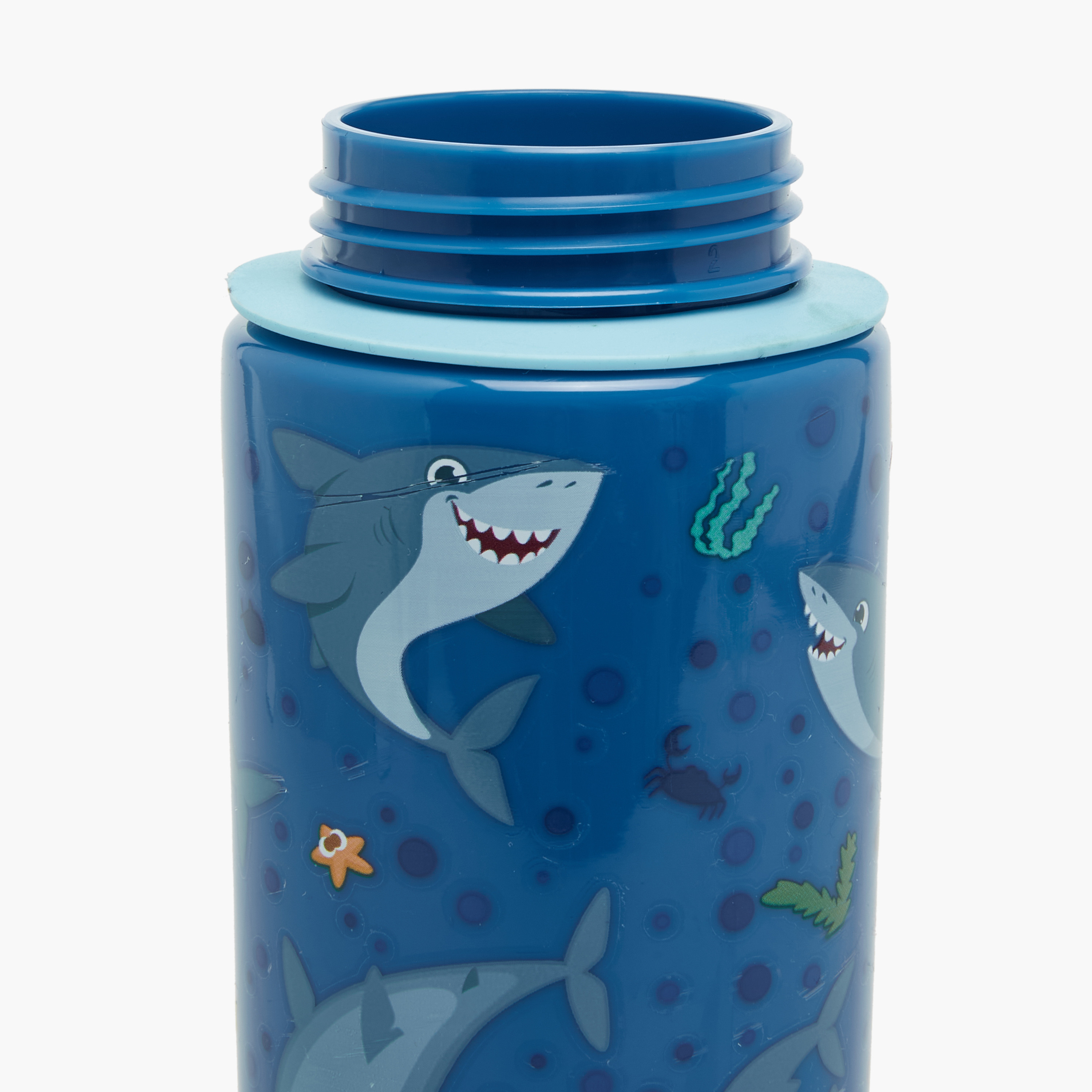 Juniors Shark Print Tritan Spray Water Bottle - 580 ml-school-waterbottles-image-6