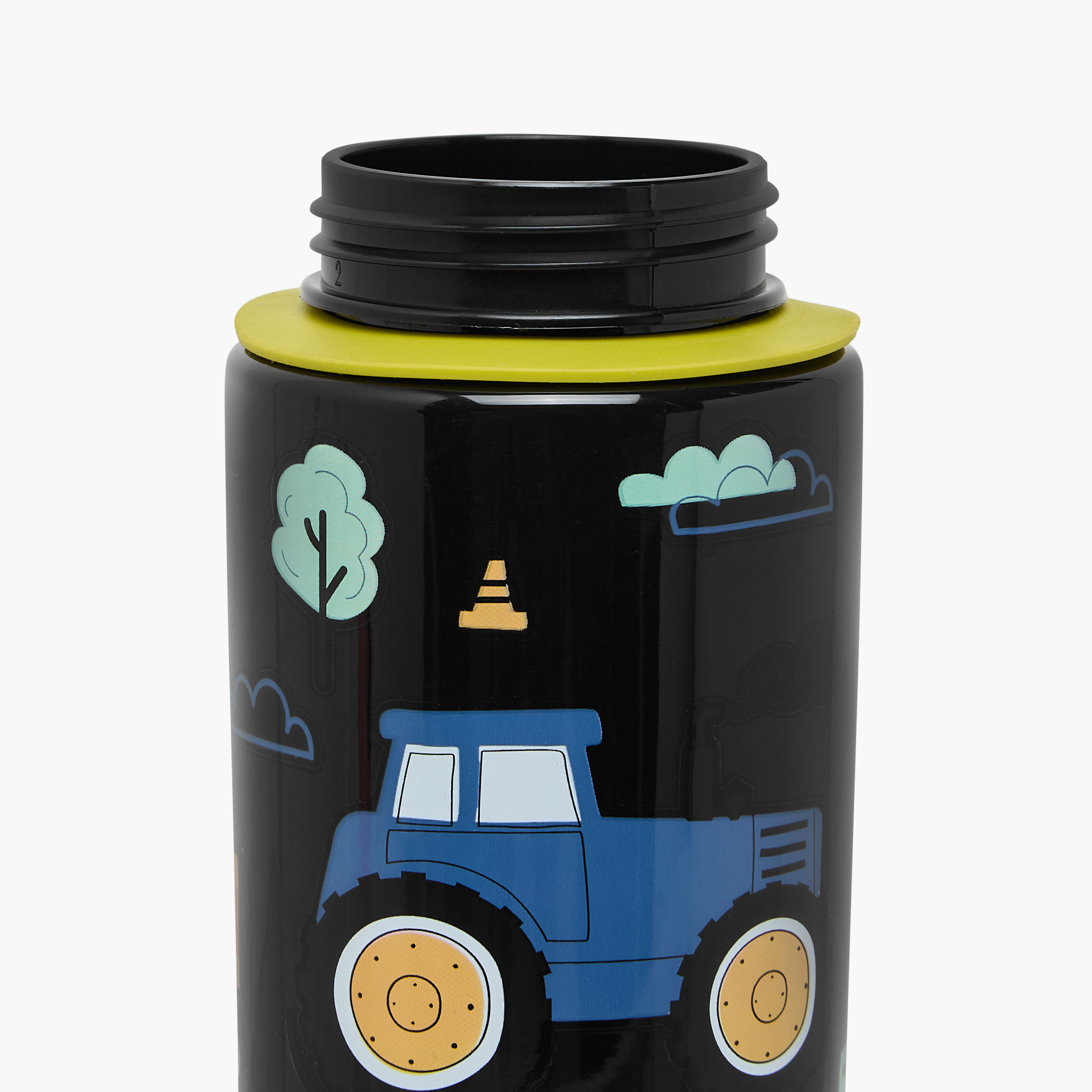 Juniors Vehicles Tritan Water Bottle with Water Mist Trigger – 580 ml-school-waterbottles-image-6