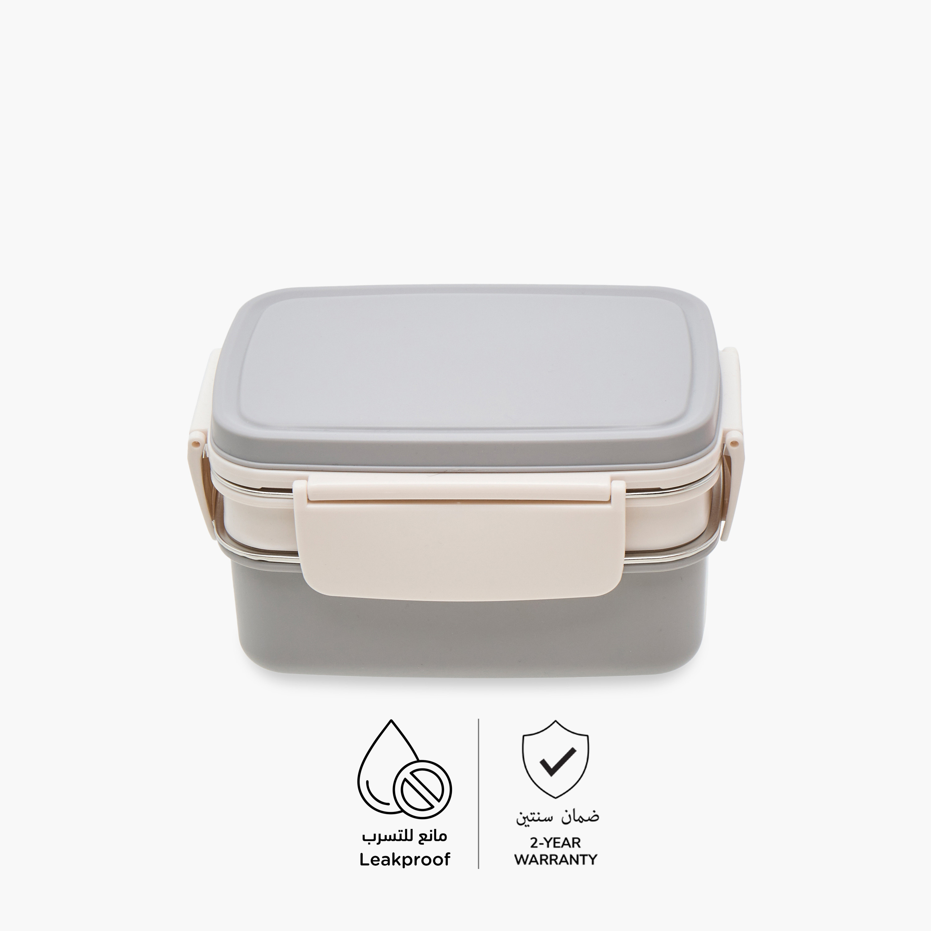 Juniors Stainless Steel Double Decker Lunch Box - 950 ml-school-lunchessentials-lunchboxes-image-4