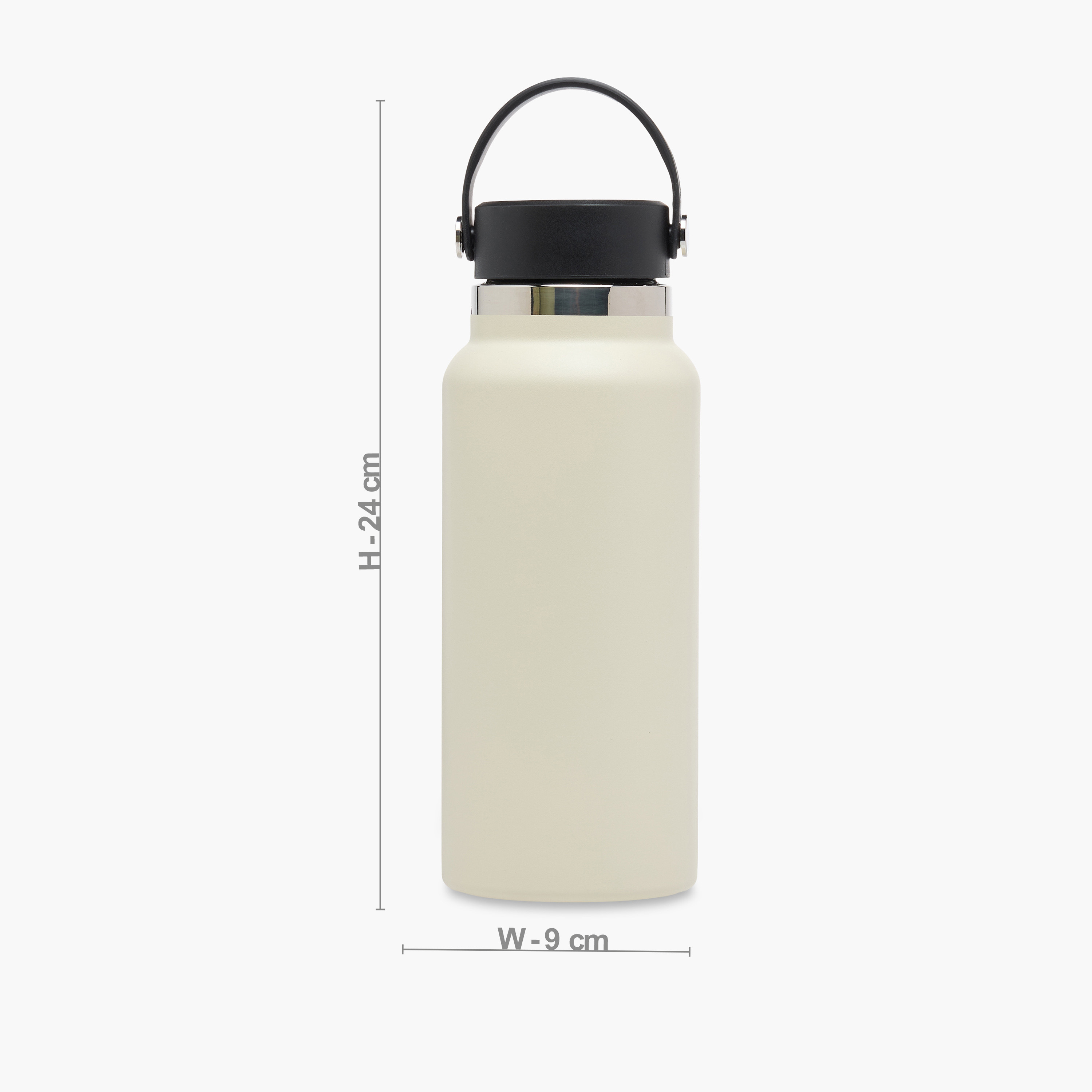 Juniors Solid Stainless Steel Water Bottle - 1 L-school-waterbottles-image-2