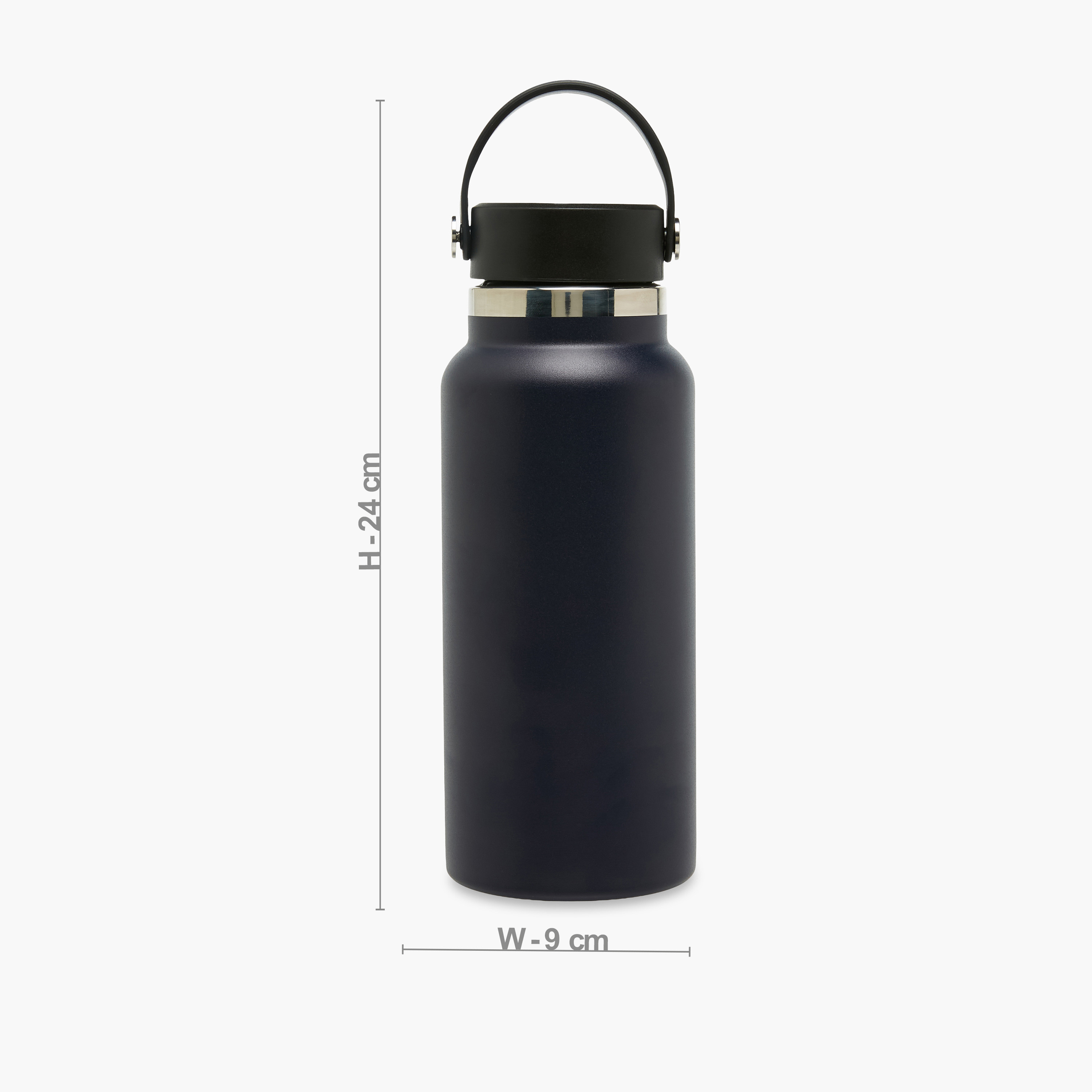 Juniors Solid Stainless Steel Water Bottle - 1 L-school-waterbottles-image-2
