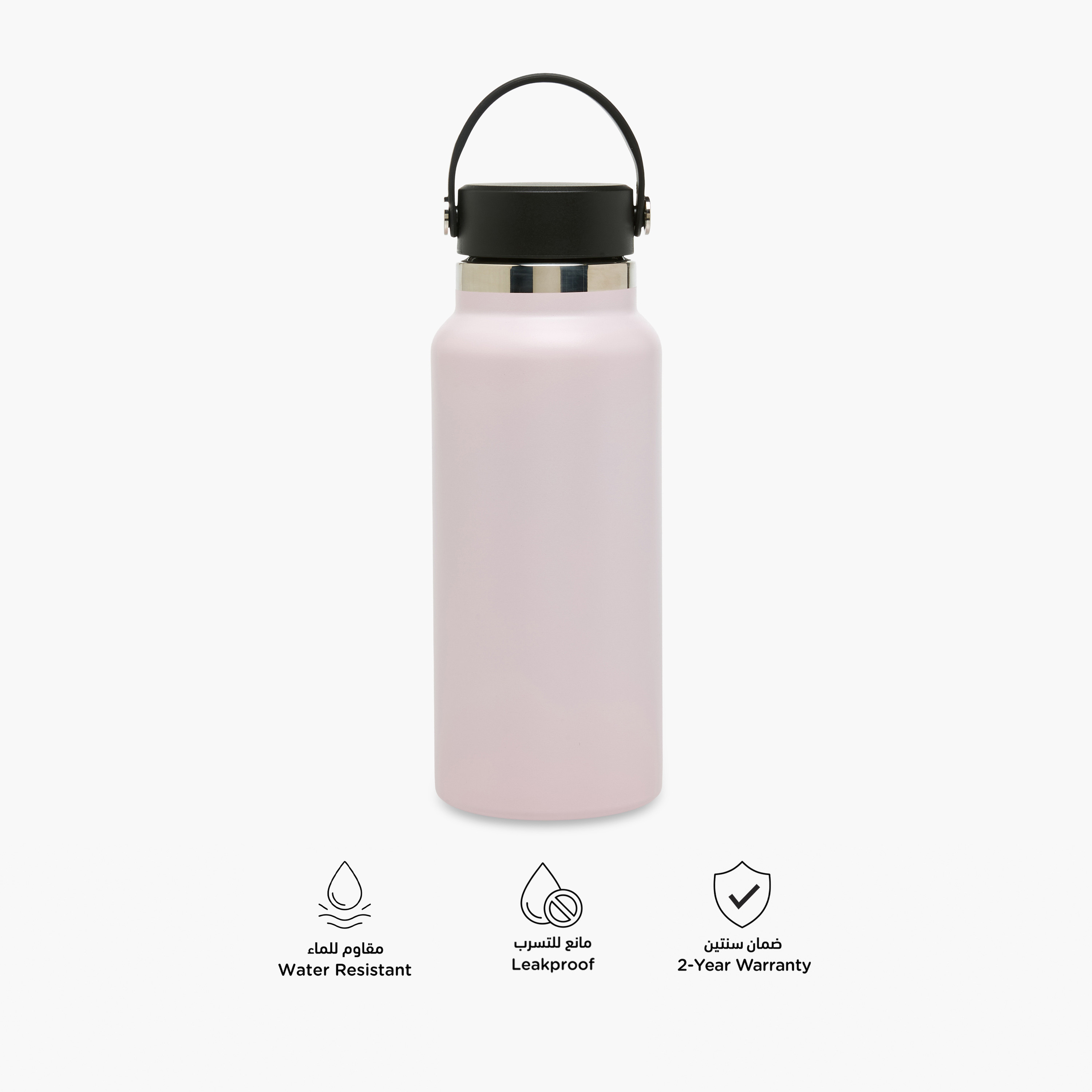 Juniors Solid Stainless Steel Water Bottle - 1 L-school-waterbottles-image-4