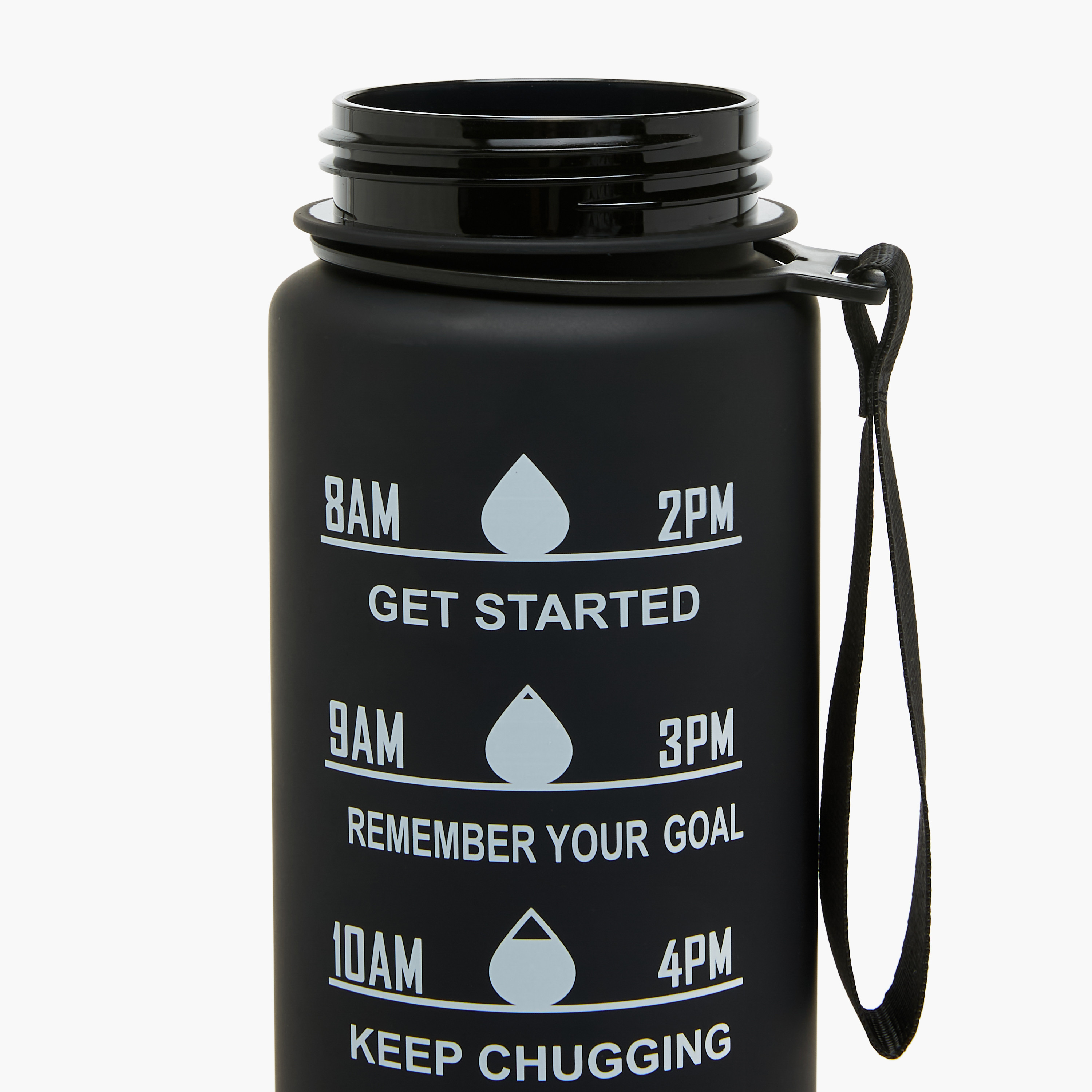 Juniors Time Marker Print Water Bottle -1 L-school-waterbottles-image-7