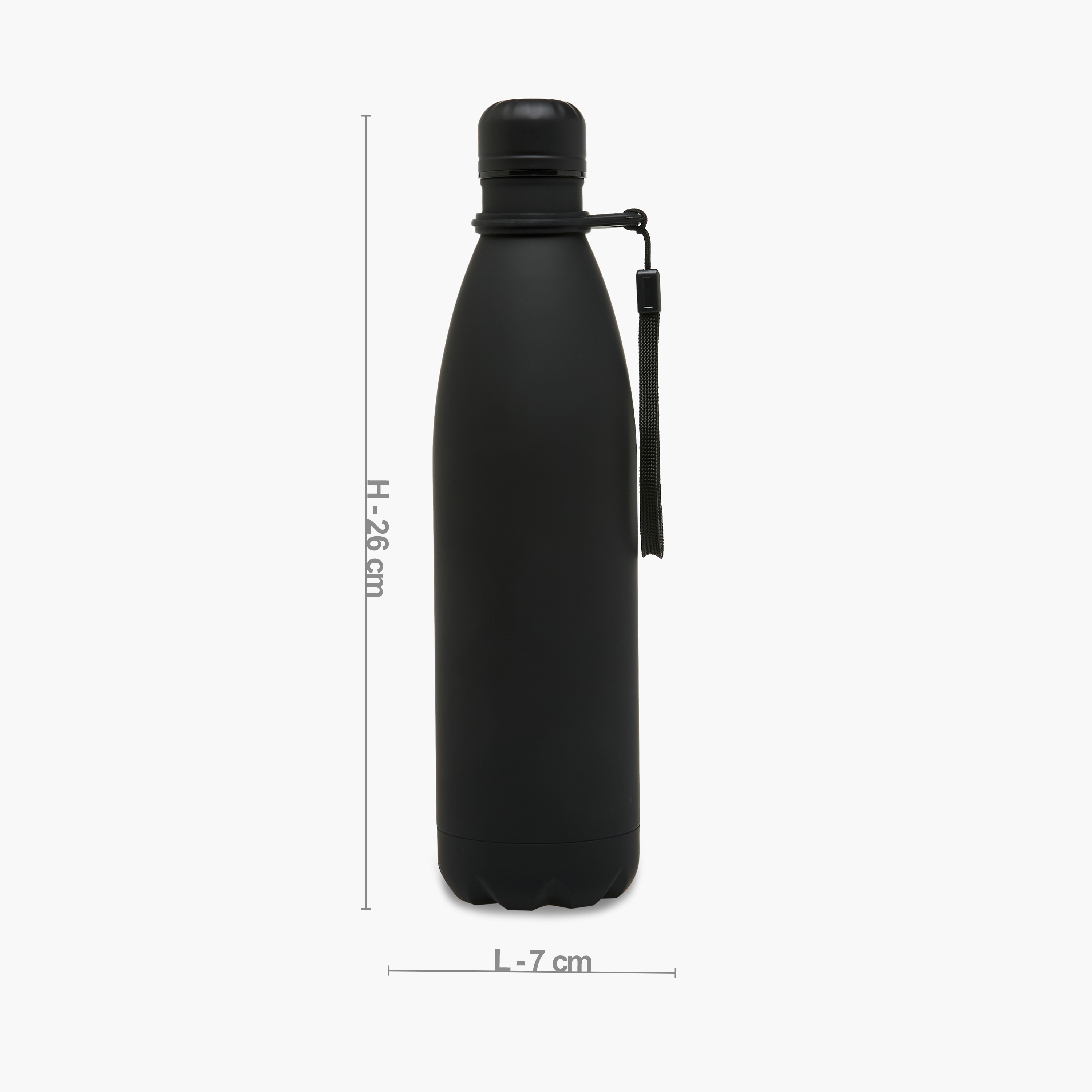 Juniors Solid Stainless Steel Insulated Water Bottle - 500 ml-school-waterbottles-image-2