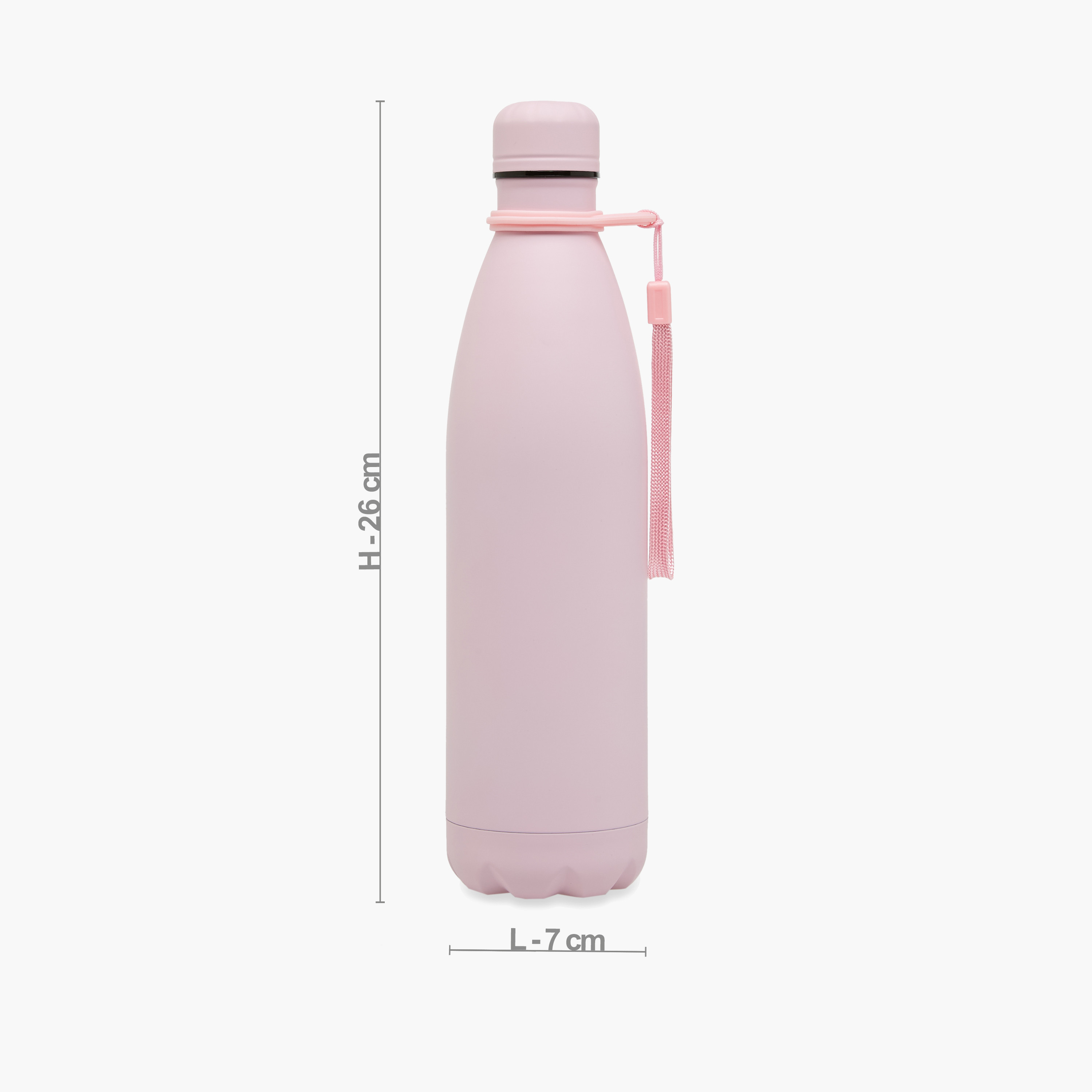 Juniors Solid Insulated Stainless Steel Water Bottle - 500 ml-school-waterbottles-image-2