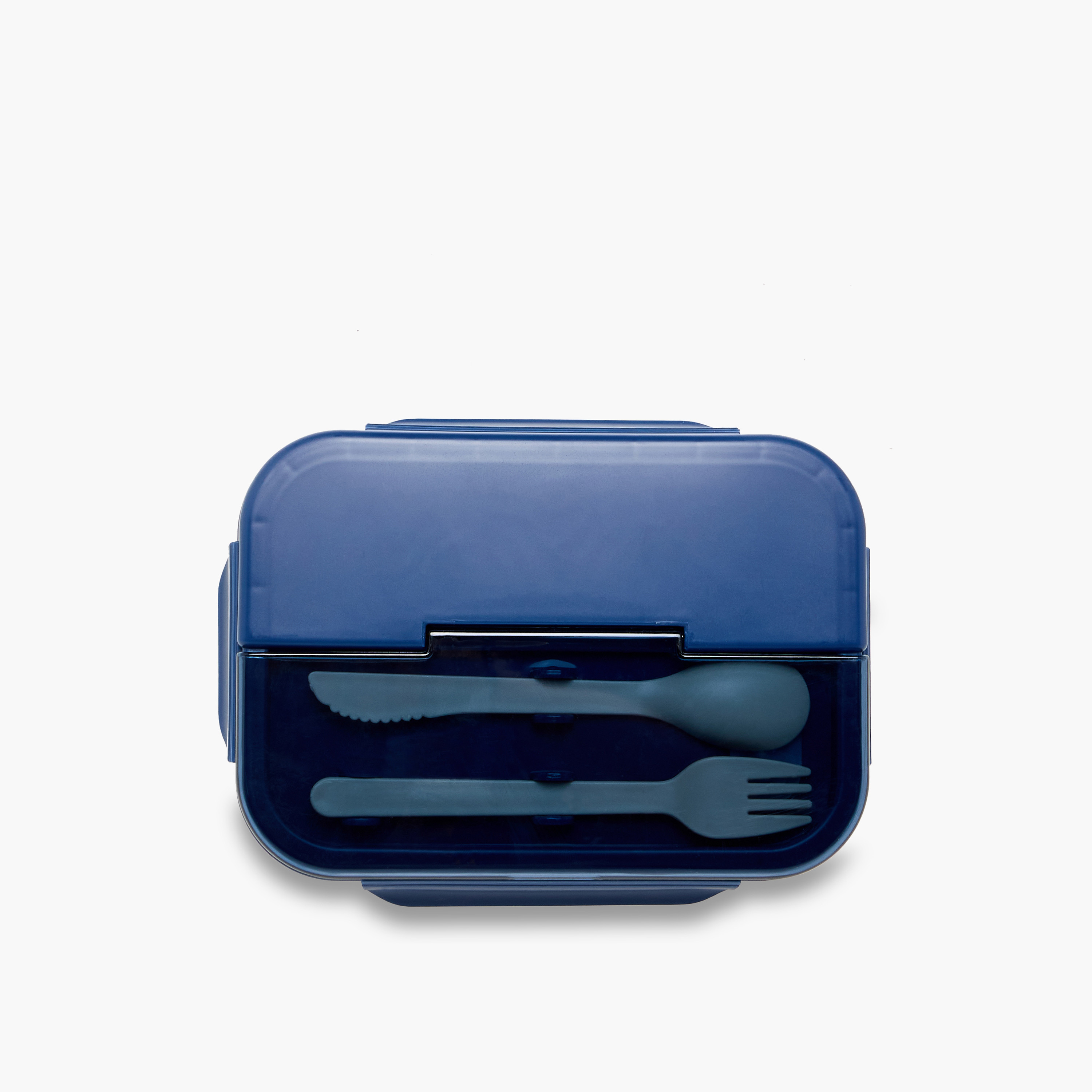 صندوق غداء سادة مع أدوات مائدة ومشبك إغلاق من جونيورز-school-lunchessentials-lunchboxes-image-4